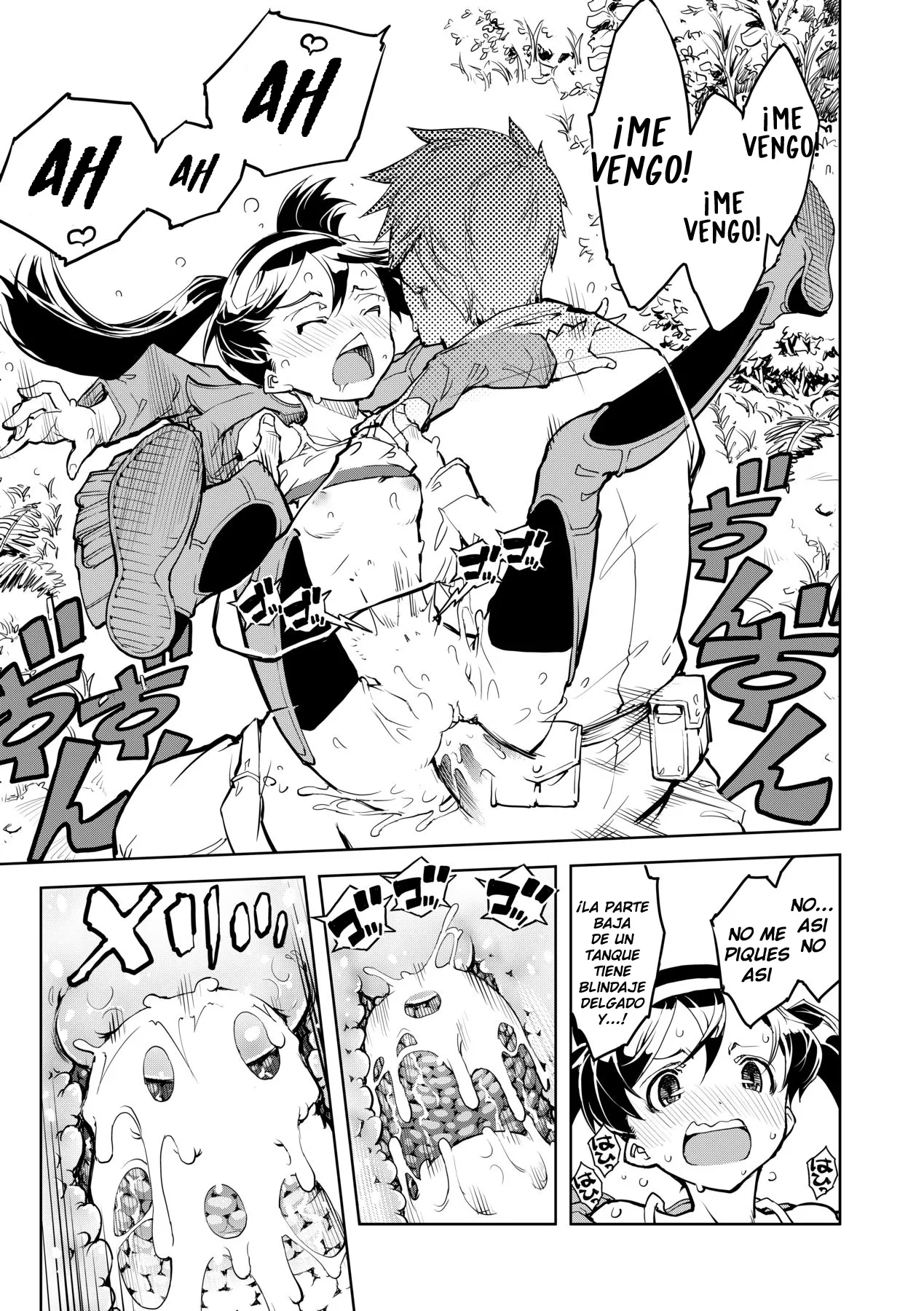 [Suzuki Kyoutarou] Tancolle 1 [Spanish] [Decensored] [Digital] image number 36