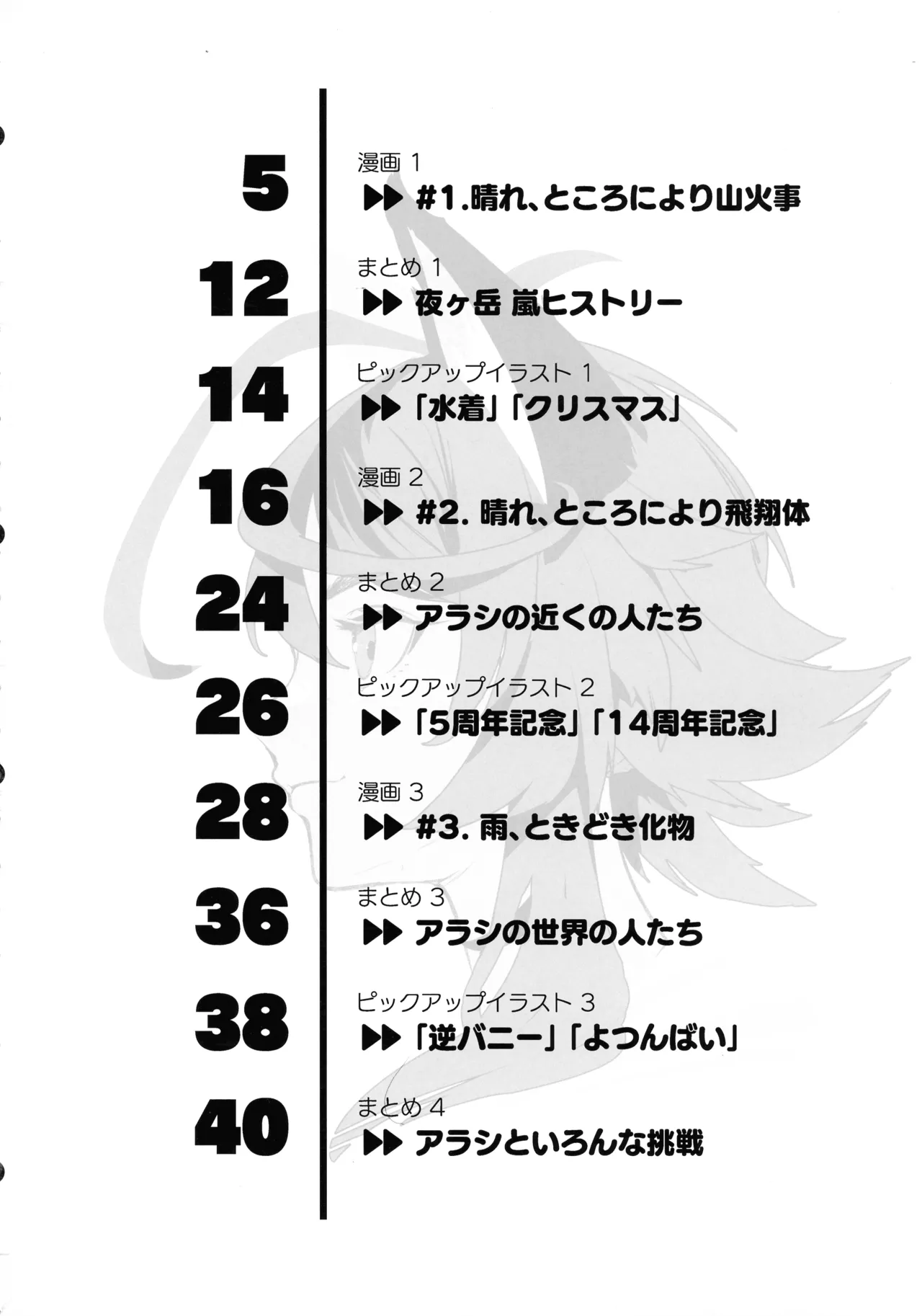 (C105) [Nekoarashi (Yana)] Hare, Tokidoki Arashi imagen número 4