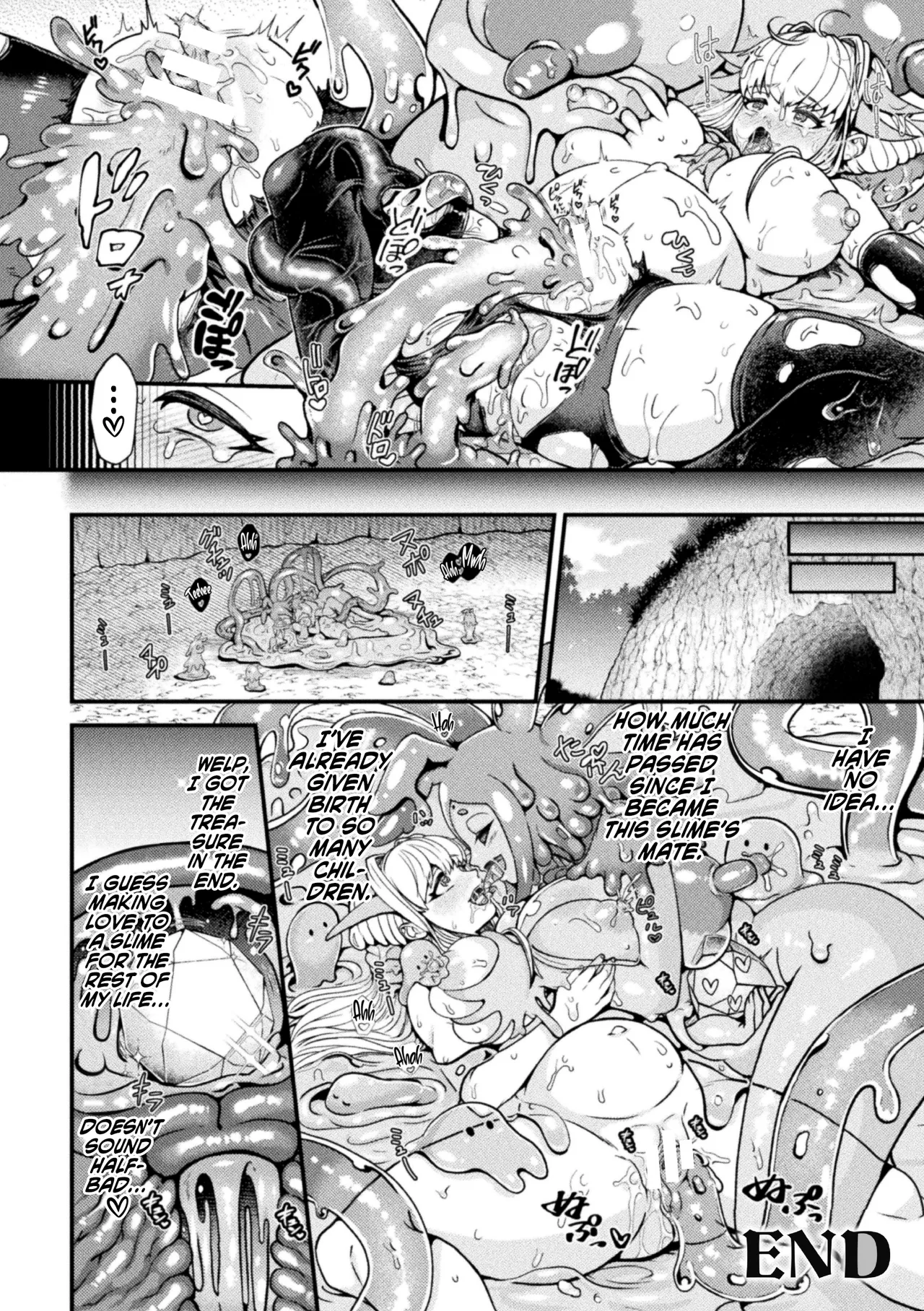 [Chifuyu Appleton] Jewelry Slime ni Miirareta Boukensha | An Adventurer Gets Wooed by a Jewel Slime (2D Comic Magazine Ishukan Yuri Ecchi Vol. 2) [English] [Kinsei Translations] 20eme image
