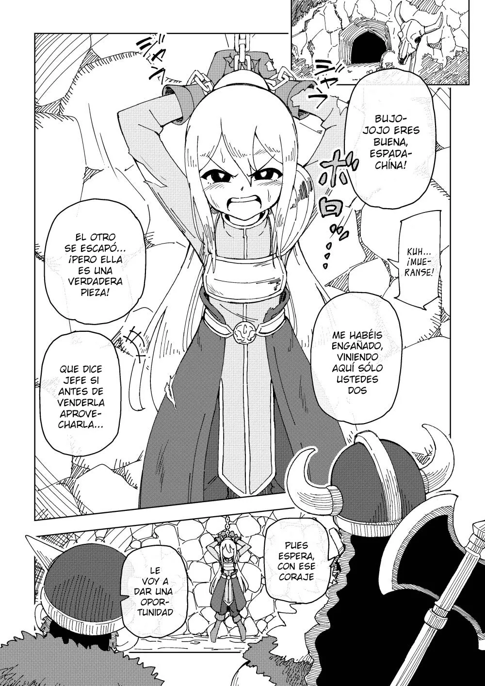 [Arimuland (Ari and Mura)] Reizoku Musume ~Fukutsu no Onna Kenshi~ | Una Doncella Esclavizada ~La Espadachina Tenaz~ [Español] [KnightsMighty] Bildnummer 6