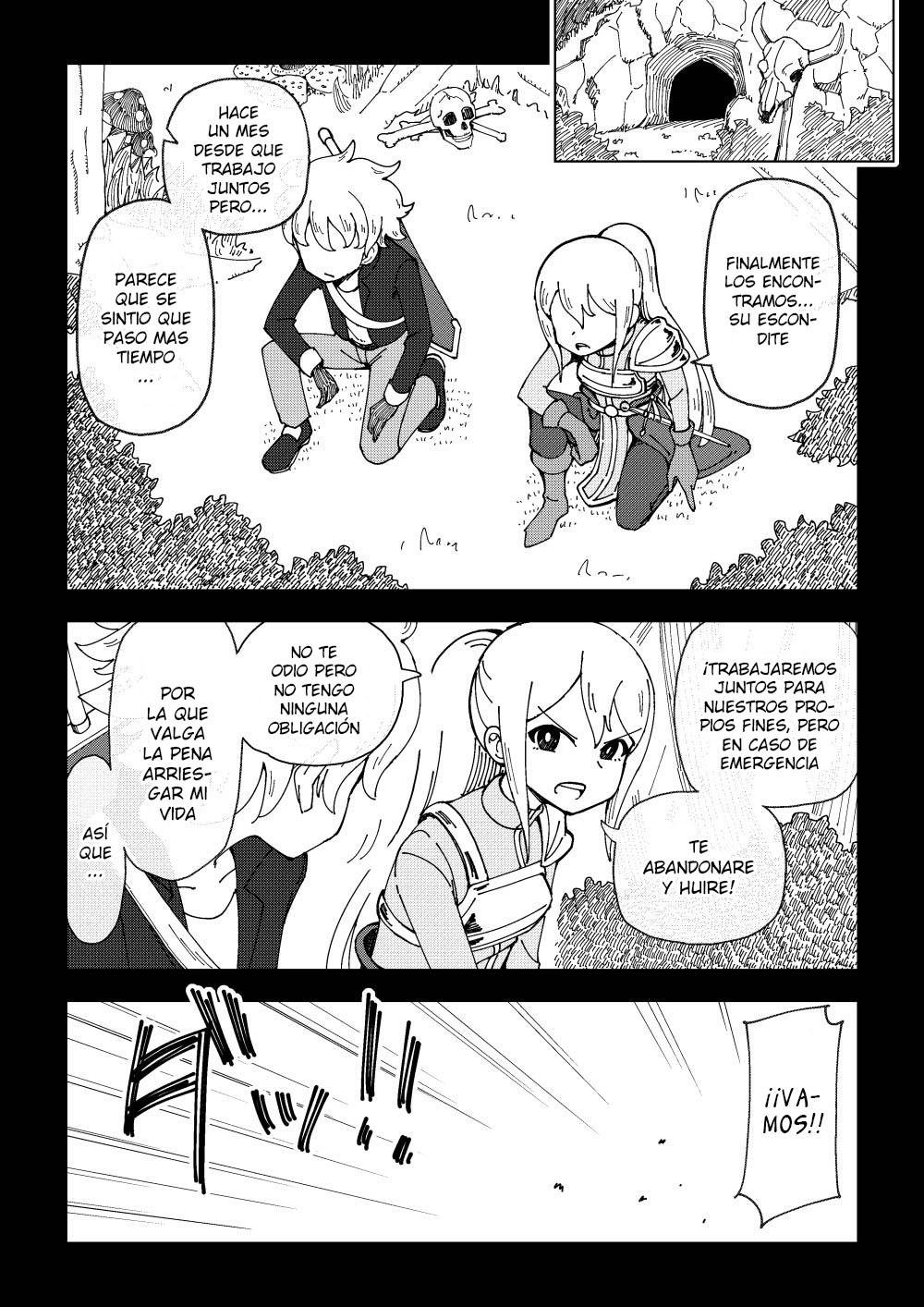 [Arimuland (Ari and Mura)] Reizoku Musume ~Fukutsu no Onna Kenshi~ | Una Doncella Esclavizada ~La Espadachina Tenaz~ [Español] [KnightsMighty] Bildnummer 12