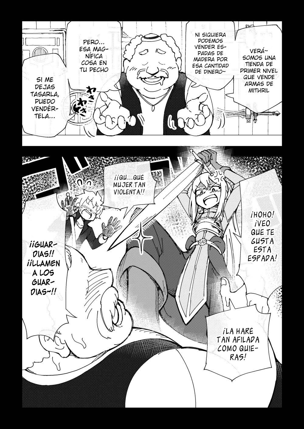 [Arimuland (Ari and Mura)] Reizoku Musume ~Fukutsu no Onna Kenshi~ | Una Doncella Esclavizada ~La Espadachina Tenaz~ [Español] [KnightsMighty] Bildnummer 23