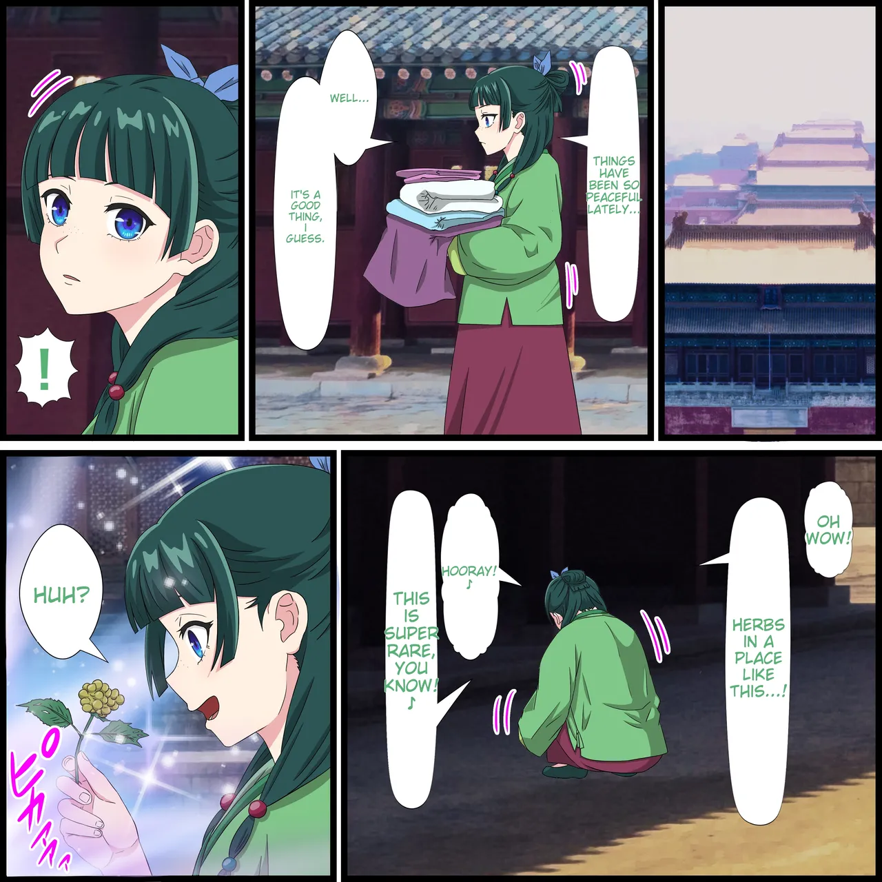 [Banana Style] Anime Chara to Sex Dekiru Appli 11, Maomao Hen (Kusuriya no Hitorigoto) [English][MTL] image number 2