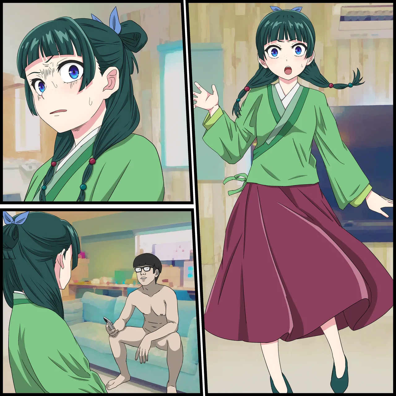 [Banana Style] Anime Chara to Sex Dekiru Appli 11, Maomao Hen (Kusuriya no Hitorigoto) [English][MTL] image number 23