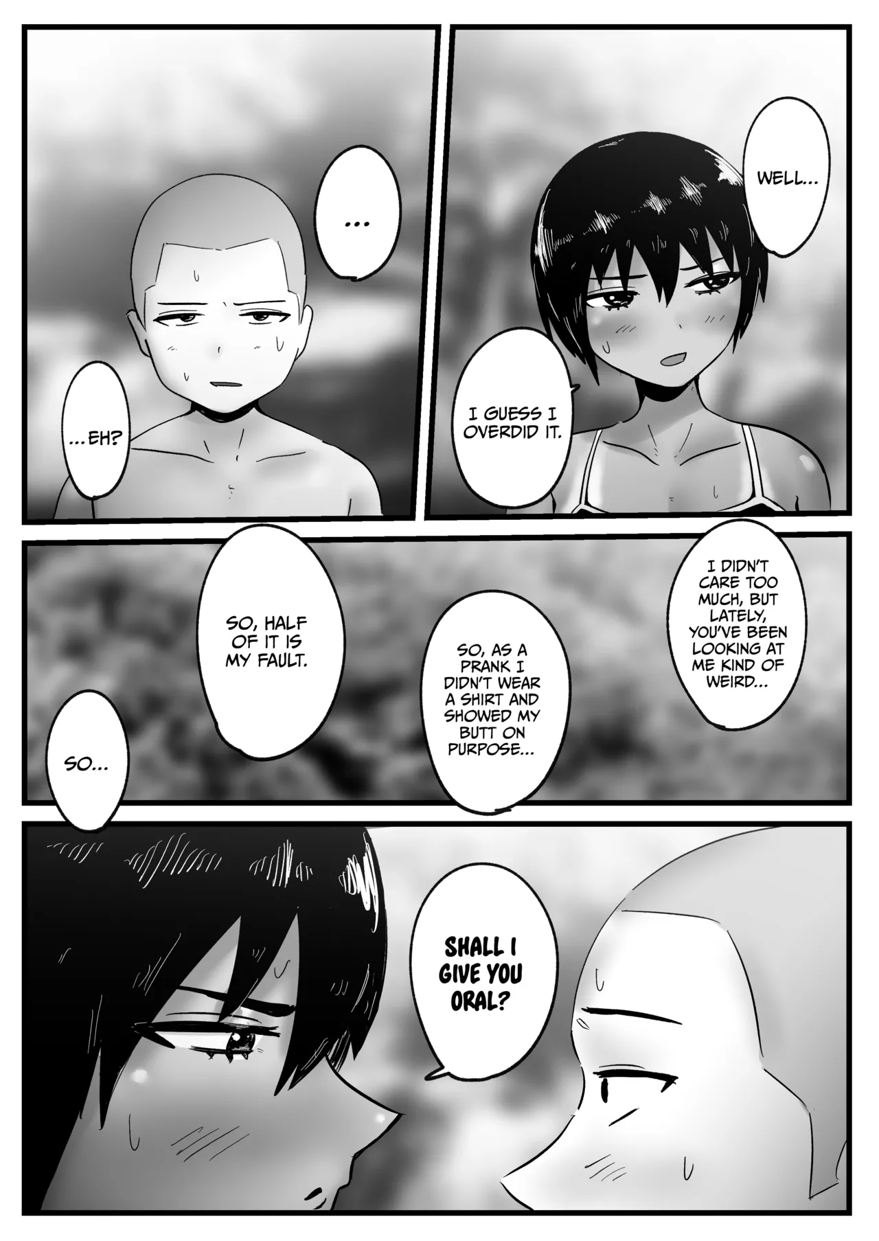 [Yoshi] Boyish na Osananajimi to Taiyou no Shita de Asedaku Sex suru Hanashi [English] [asdhll] 11eme image