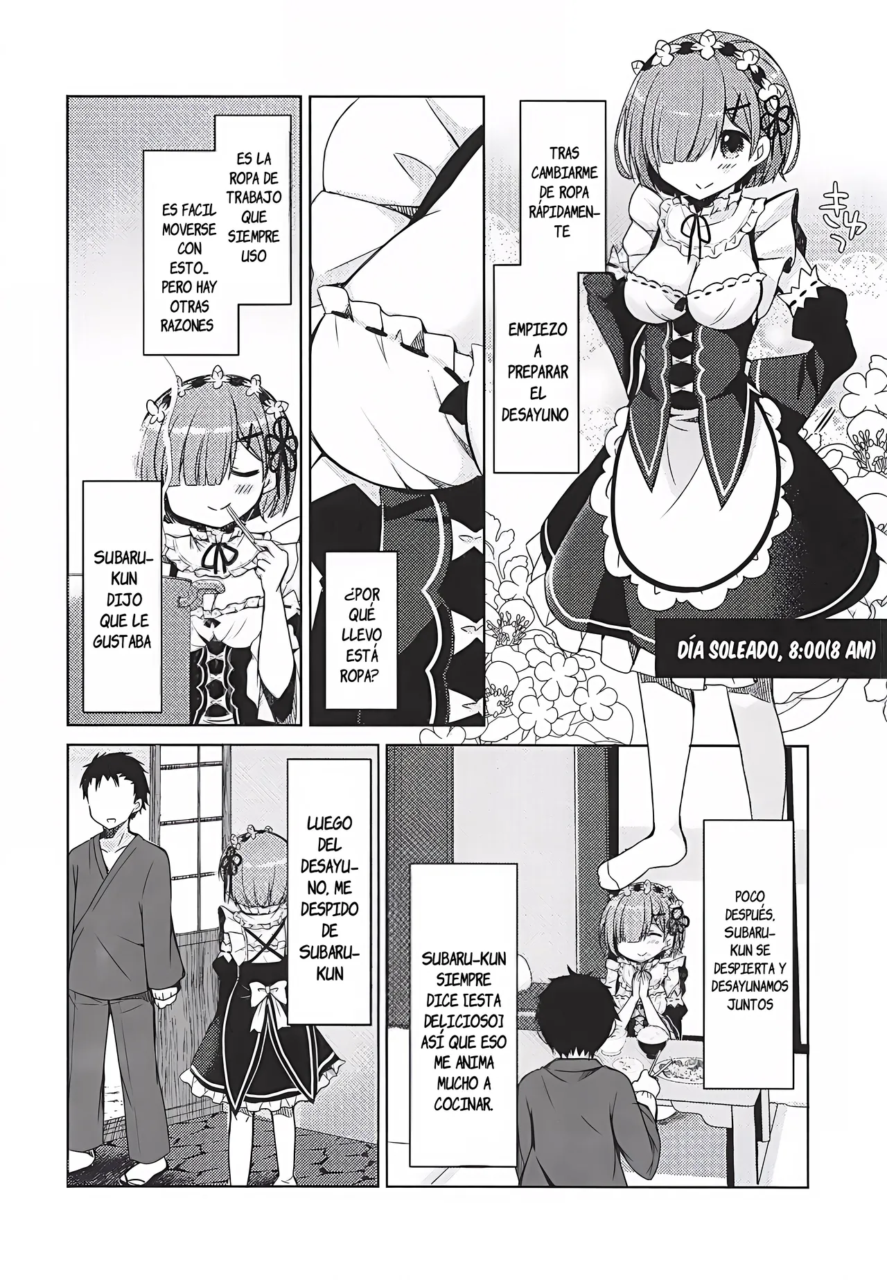 (COMIC1☆11) [moriQ (Mori Airi)] Natsuki Rem no Shinkon Seikatsu 24-ji (Re:Zero kara Hajimeru Isekai Seikatsu) изображение № 5