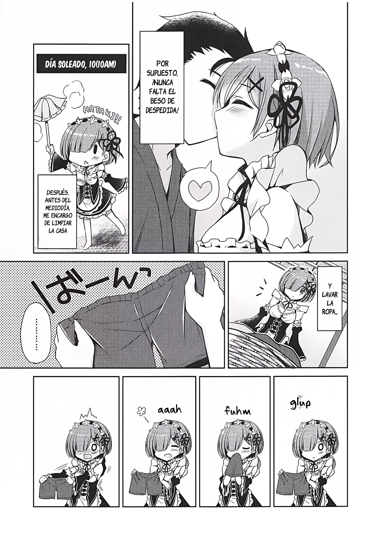 (COMIC1☆11) [moriQ (Mori Airi)] Natsuki Rem no Shinkon Seikatsu 24-ji (Re:Zero kara Hajimeru Isekai Seikatsu) изображение № 6
