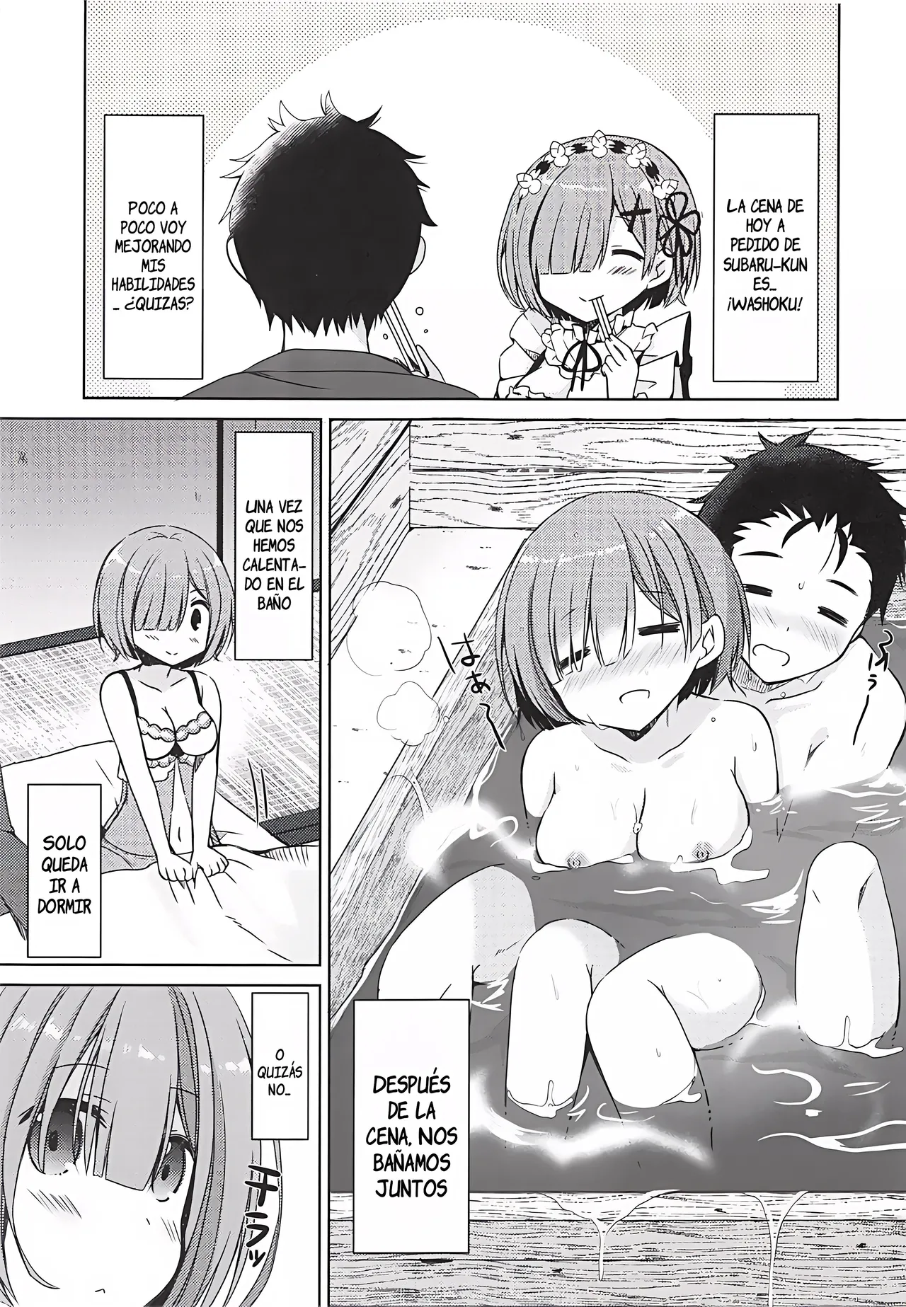 (COMIC1☆11) [moriQ (Mori Airi)] Natsuki Rem no Shinkon Seikatsu 24-ji (Re:Zero kara Hajimeru Isekai Seikatsu) изображение № 8