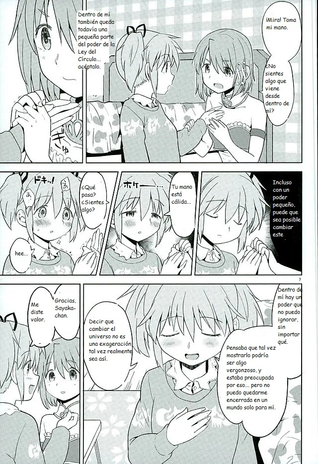 (C89) [Nedaore (Ayane)] Honno Isseiki dake Watashi no Gin no Niwa (Puella Magi Madoka Magica)(Traduccion:CristoferDeLosAndes) numero di immagine  9