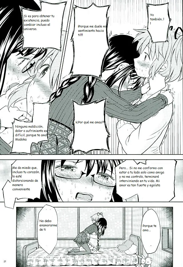 (C89) [Nedaore (Ayane)] Honno Isseiki dake Watashi no Gin no Niwa (Puella Magi Madoka Magica)(Traduccion:CristoferDeLosAndes) numero di immagine  29