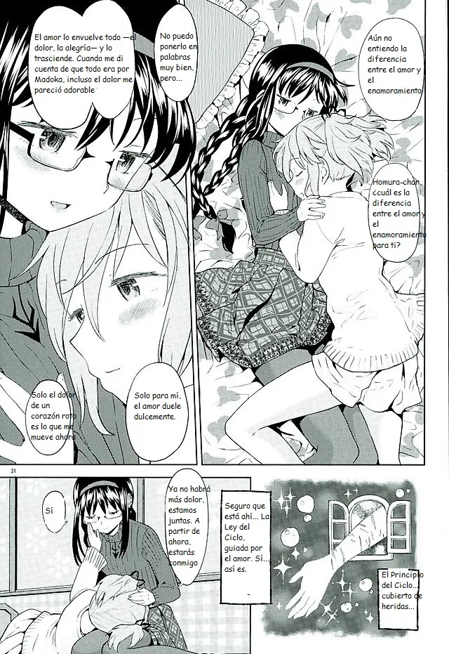 (C89) [Nedaore (Ayane)] Honno Isseiki dake Watashi no Gin no Niwa (Puella Magi Madoka Magica)(Traduccion:CristoferDeLosAndes) numero di immagine  33