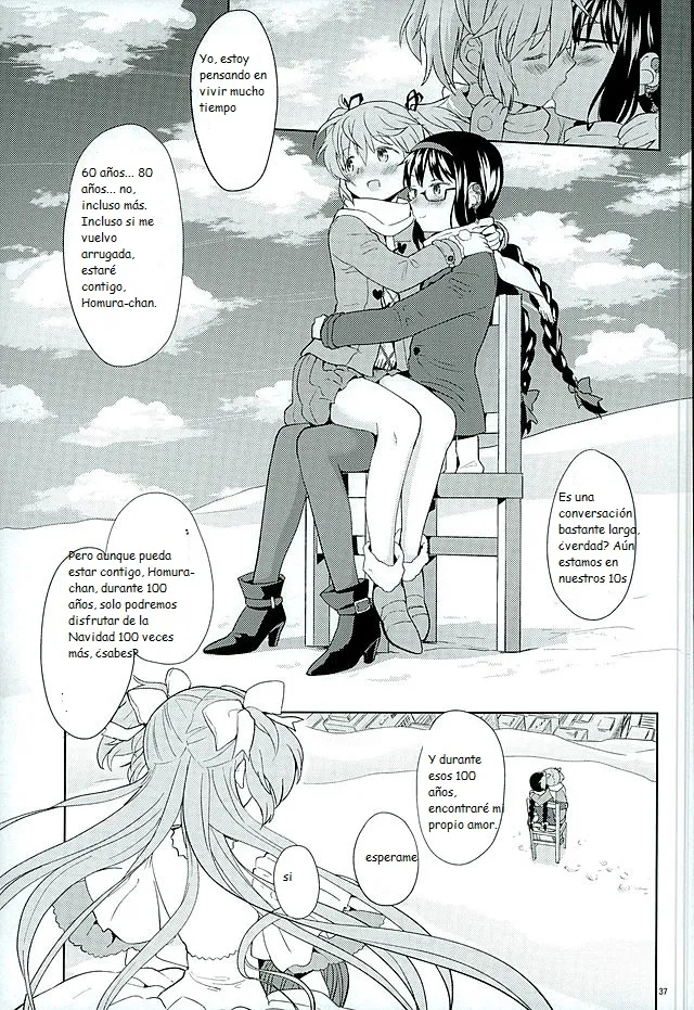 (C89) [Nedaore (Ayane)] Honno Isseiki dake Watashi no Gin no Niwa (Puella Magi Madoka Magica)(Traduccion:CristoferDeLosAndes) numero di immagine  39