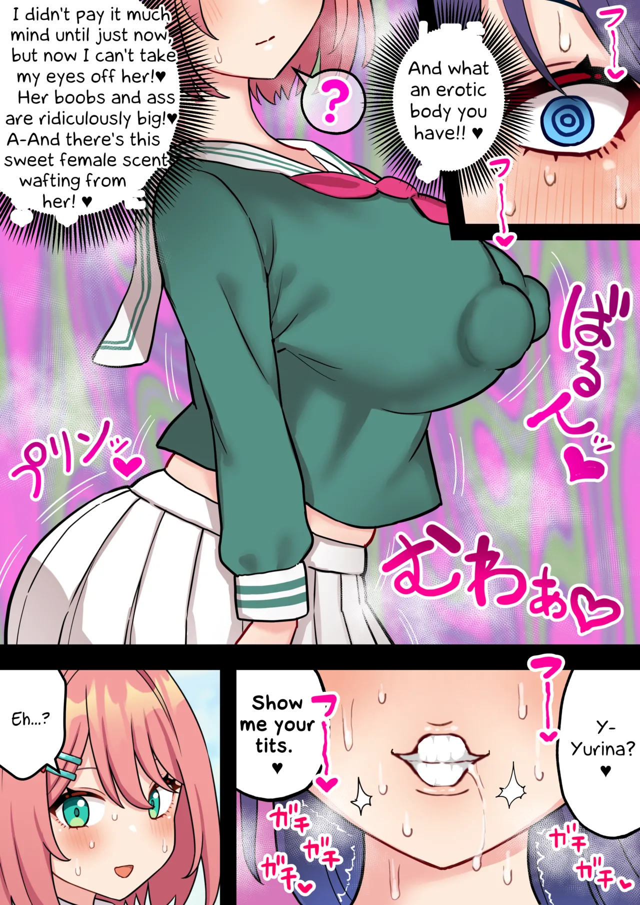 [Hotaru] A Story About The Most Pure And Innocent Lesbian Schoolgirl Couple Growing A Dick [English] [Erelzen] image number 10
