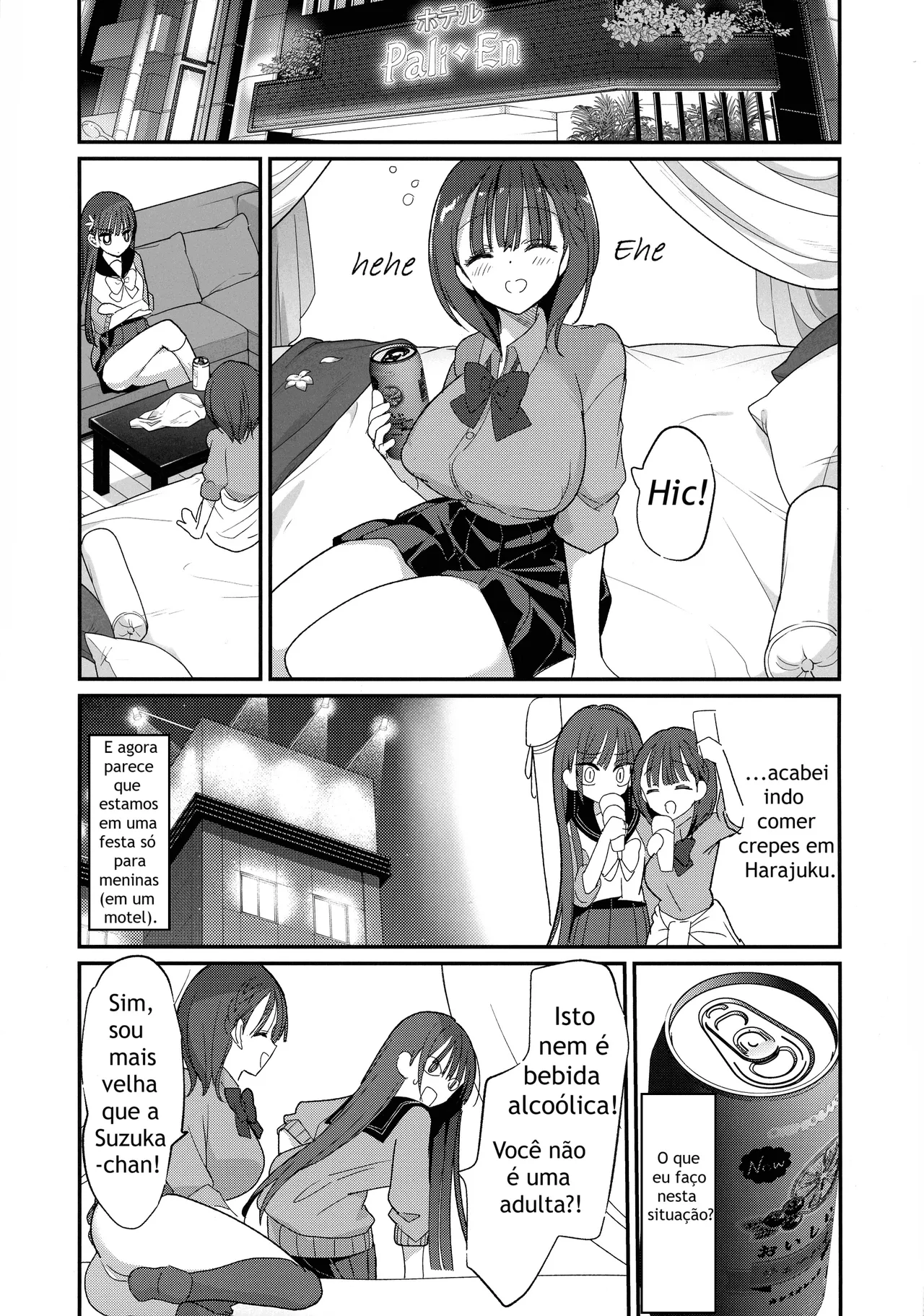 (C105) [Hitsujimama (Hitsuji Takako)] Bonyuu-chan to Kanbotsu-chan Otome Bonyuu Date [Portuguese-BR] 图片编号 10