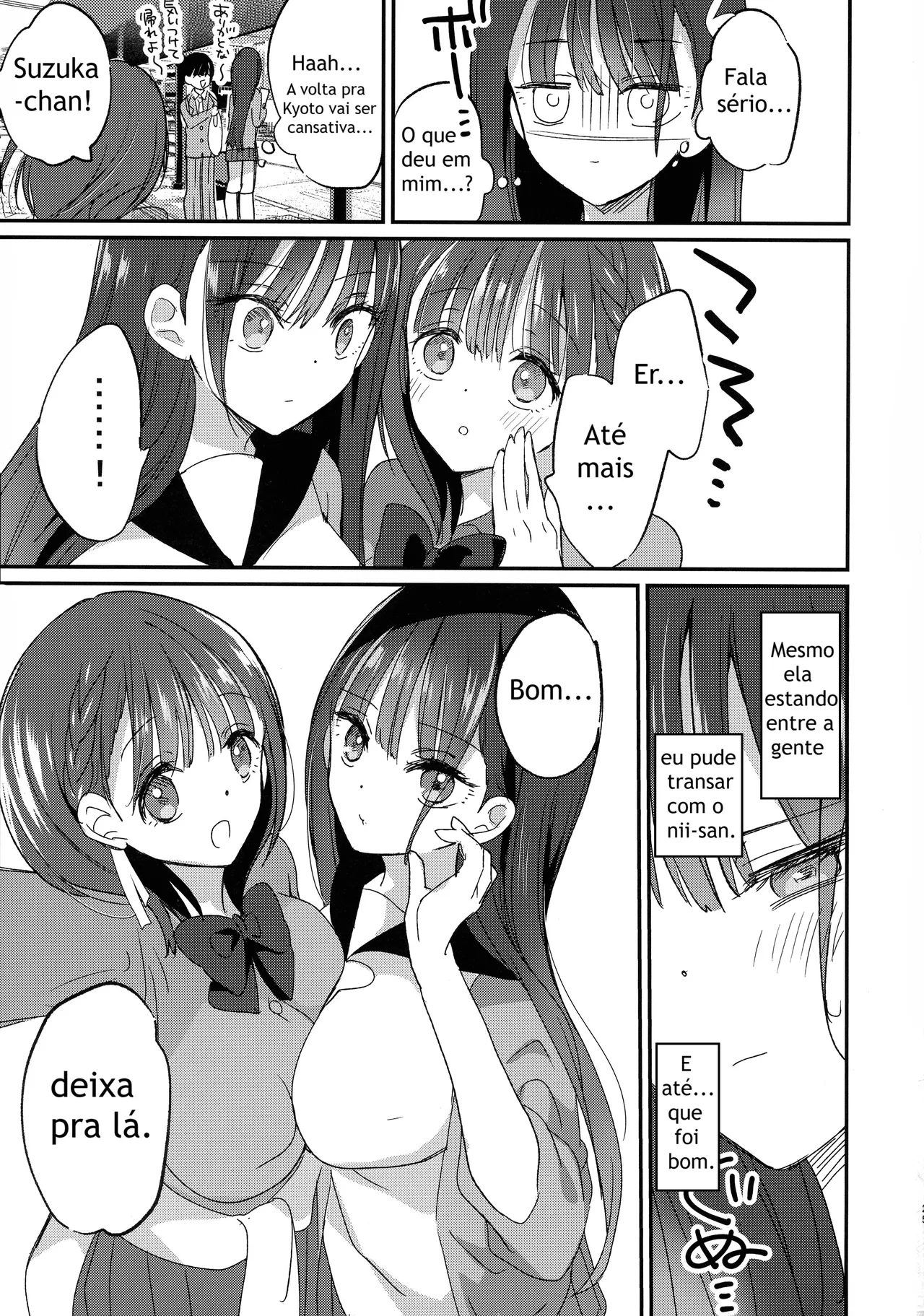 (C105) [Hitsujimama (Hitsuji Takako)] Bonyuu-chan to Kanbotsu-chan Otome Bonyuu Date [Portuguese-BR] 图片编号 25