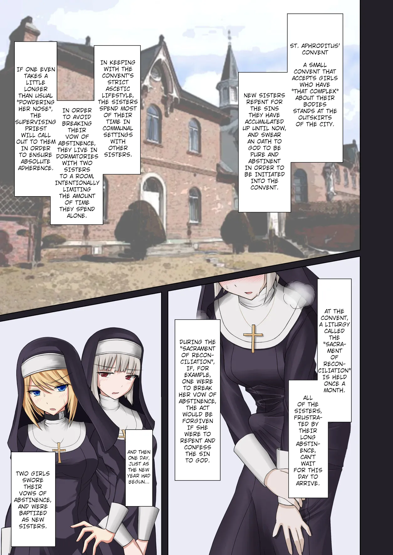 [Futayami Koubou (Futayami)] Convent of Abstinence - Week 1 画像番号 2