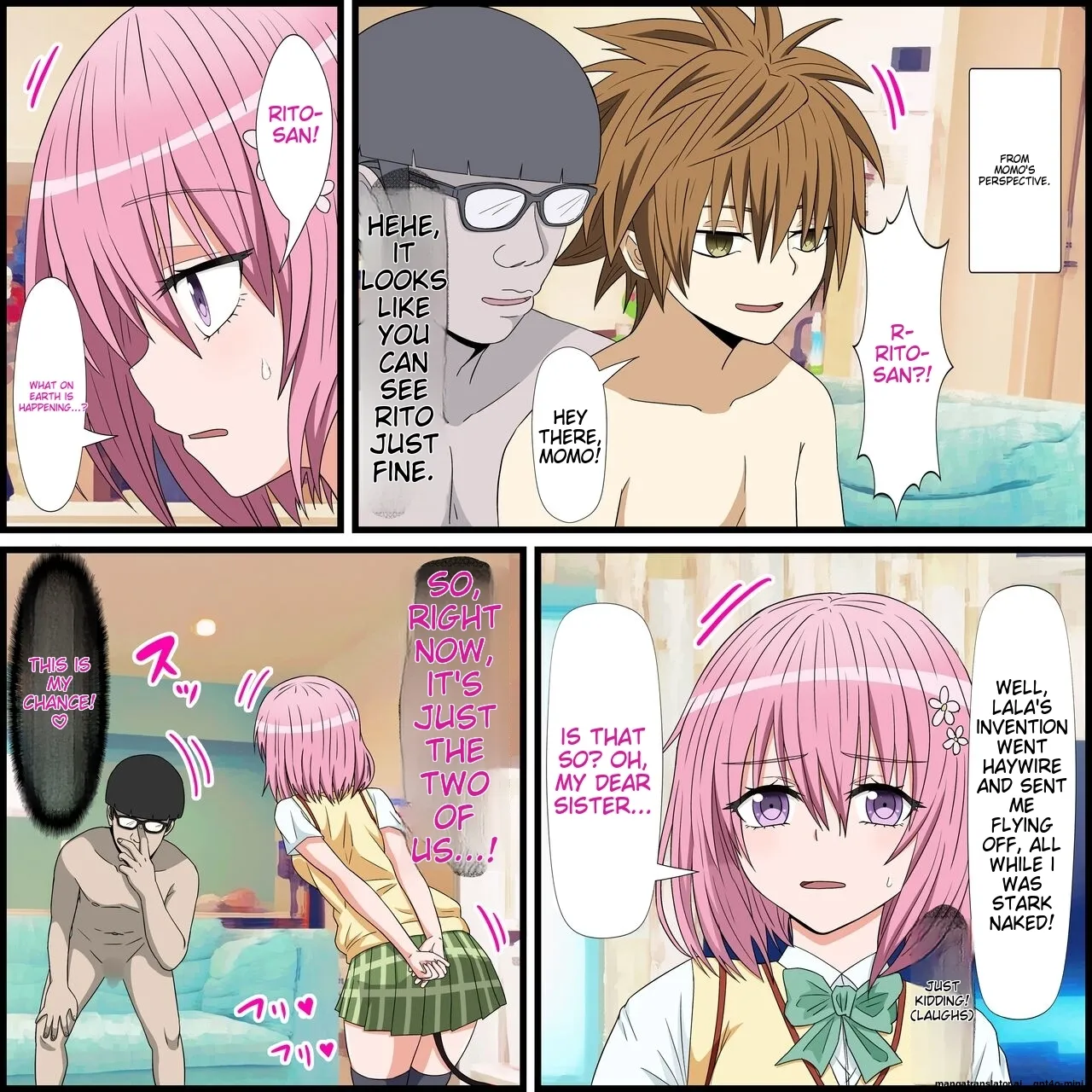 [Banana Style] Anime Chara to Sex Dekiru Appli 17, Momo Hen (To LOVE-Ru Darkness) [English][MTL] 图片编号 3