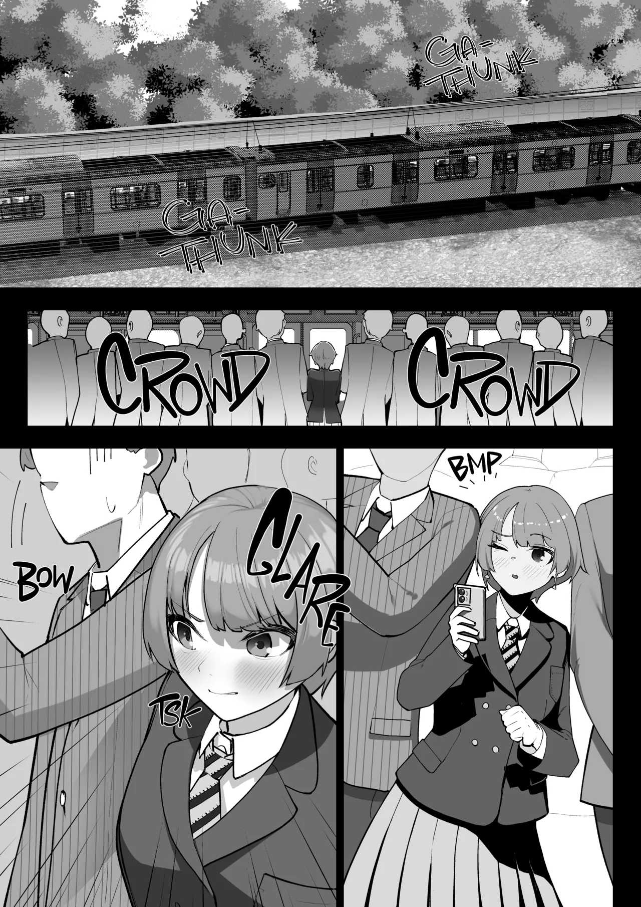 [Shuuchi no Jijitsu (Takamura)] Manin Densha | Full Train [English] [Fap It Scans] [Decensored] 画像番号 3