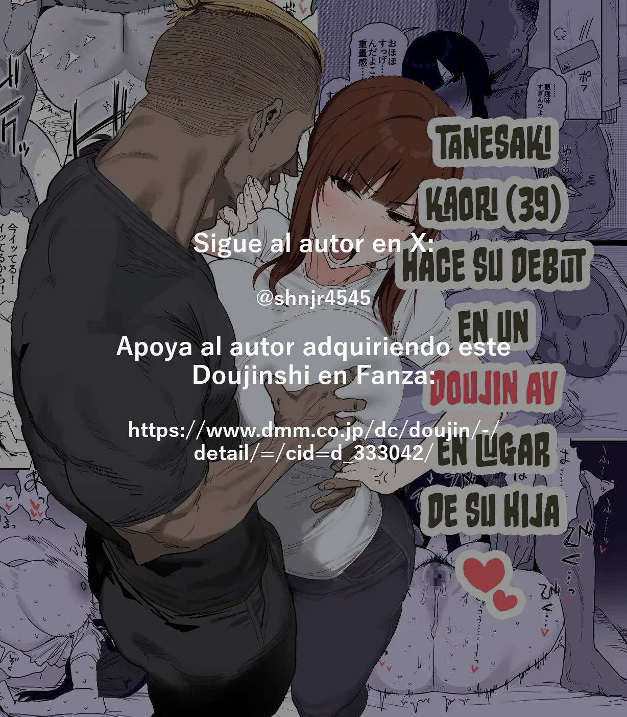 [Shinjiroya (Shinjiro)] Tanesaki Kaori (39), Musume no Kawari ni Doujin AV Debut | Takesaki Kaori (39) Hace su Debut en un Doujin AV en Lugar de su Hija [Spanish] [La Legión Fantasma] [Decensored] 图片编号 2