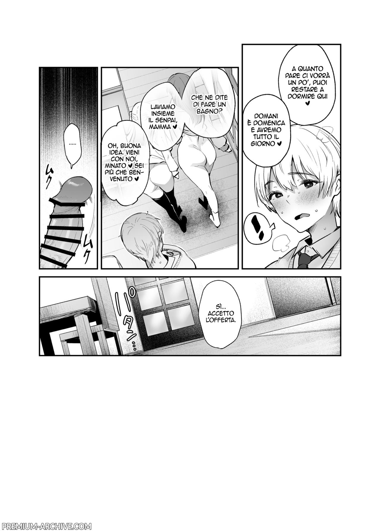 [Mata Ashita. (Oohira Sunset)] Boku to Kanojo to Kanojo no Haha to | Io , Lei e Sua Mamma [Italian] [Digital] numero di immagine  31