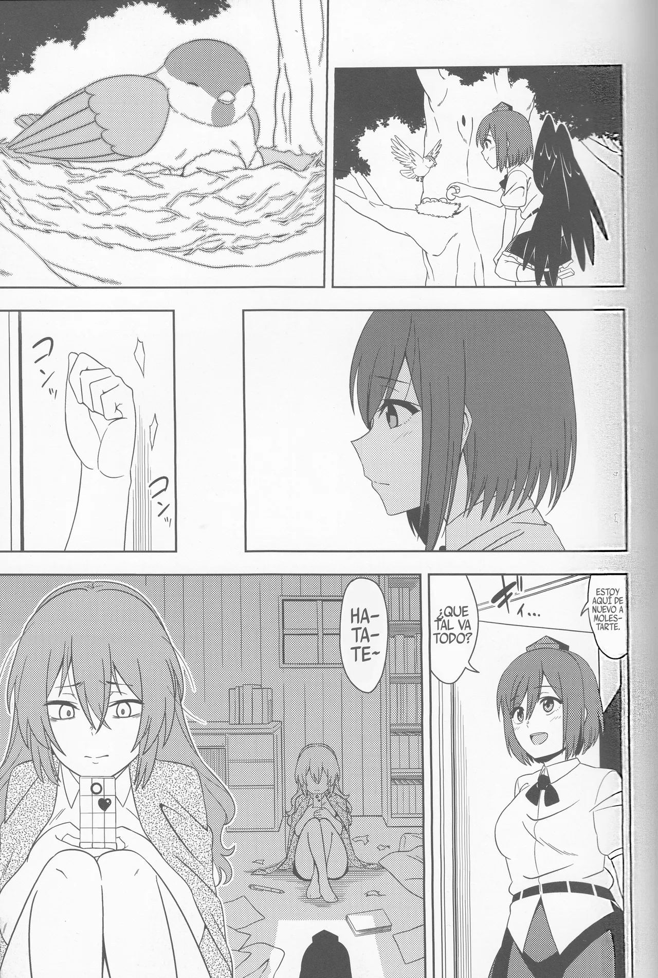 (Meikasai 13) [Zenoside (Zeno)] Karasu wa Naraku de Naku (Touhou Project) [Spanish] [Shanghai Project] 이미지 번호 4