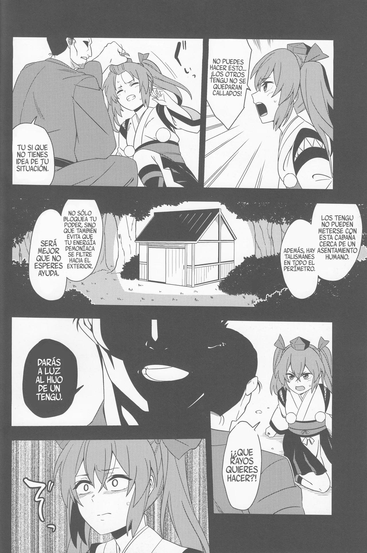 (Meikasai 13) [Zenoside (Zeno)] Karasu wa Naraku de Naku (Touhou Project) [Spanish] [Shanghai Project] 이미지 번호 7