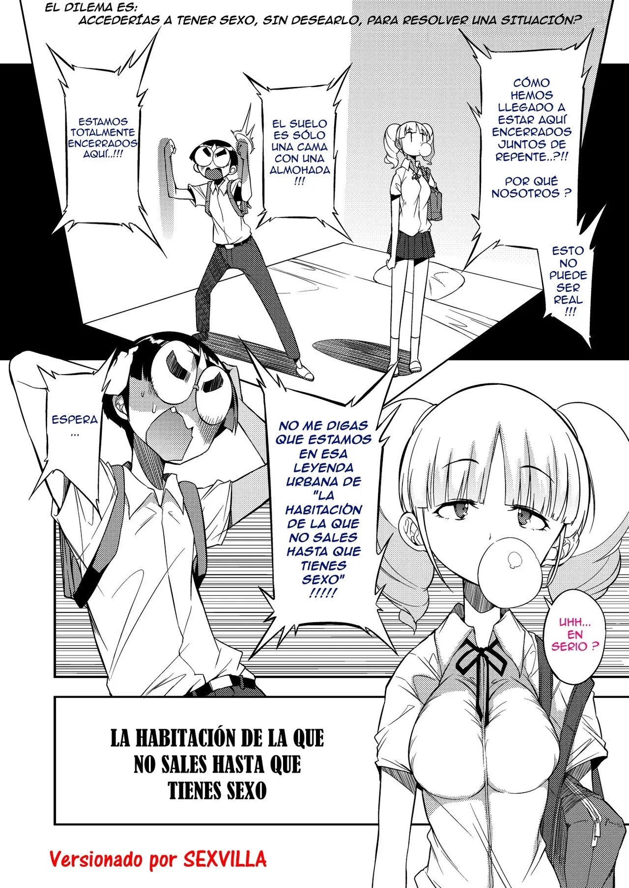 LA HABITACIÓN DE LA QUE NO PUEDES SALIR   [Spanish] [Rewrite] [5eXv1LL4 - Mano Negra - KARAY] imagen número 1