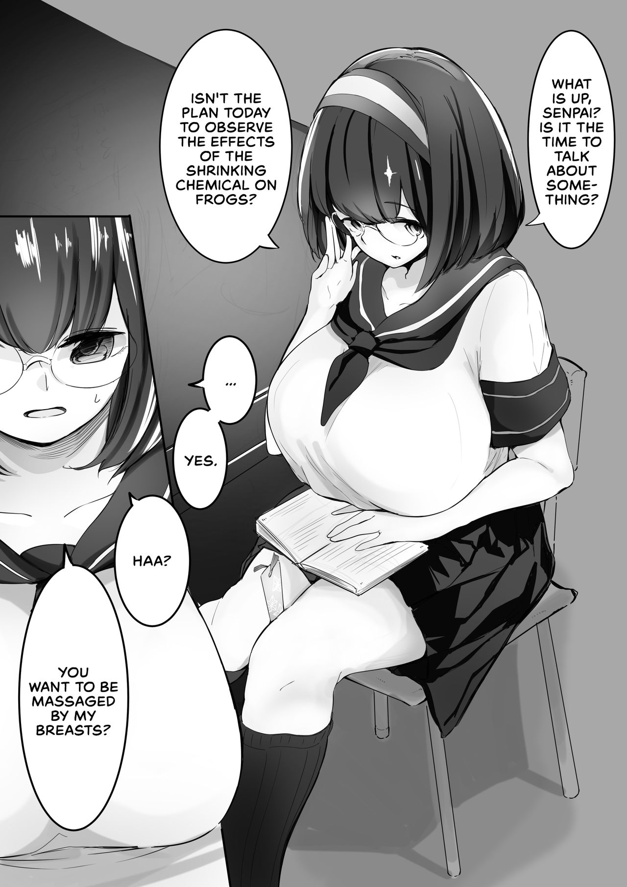 [Marushamo] Houkago no Kyoushitsu de Kouhai to [English] [JasmineTea] imagen número 1