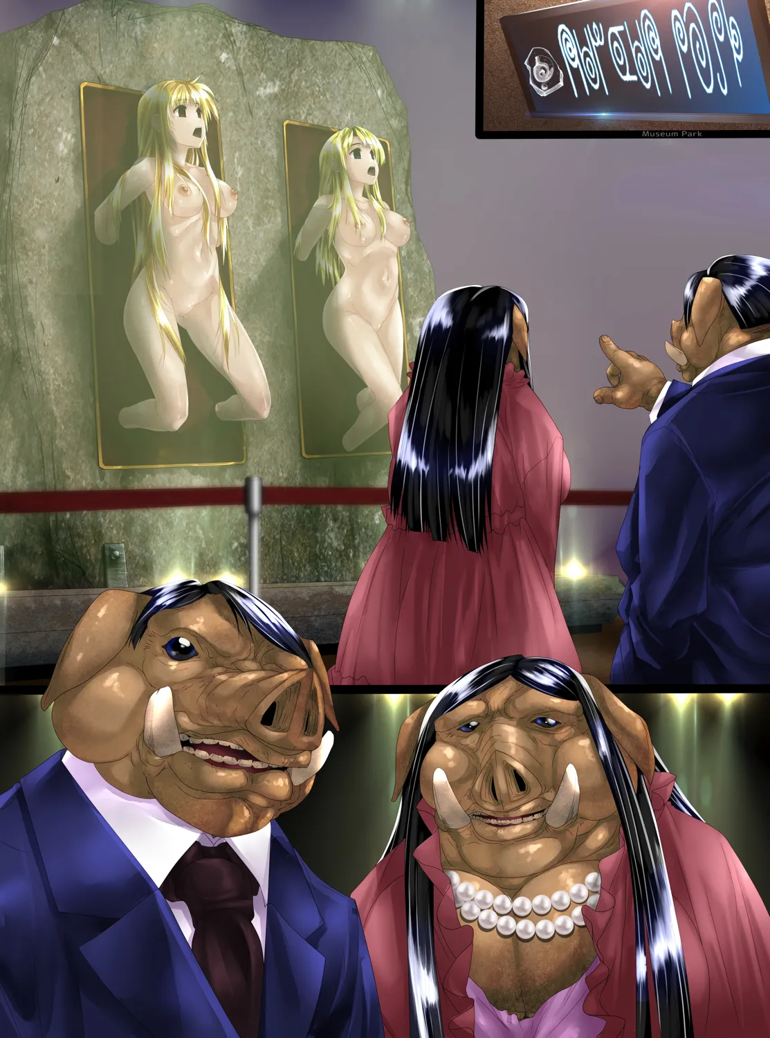 [Shinenkan (Toki)] Woman Taxidermy | 女性标本 [Chinese][个人汉化] image number 44