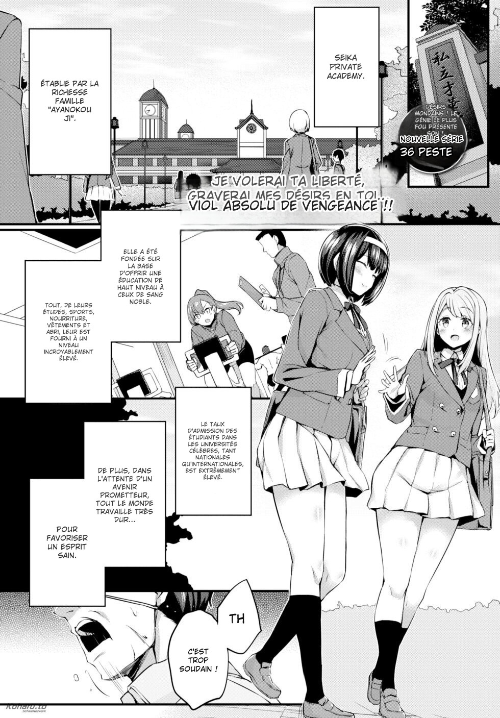 [Tirotata] Adabana Ch. 1 [French] [ShitTL] [Digital] Bildnummer 1