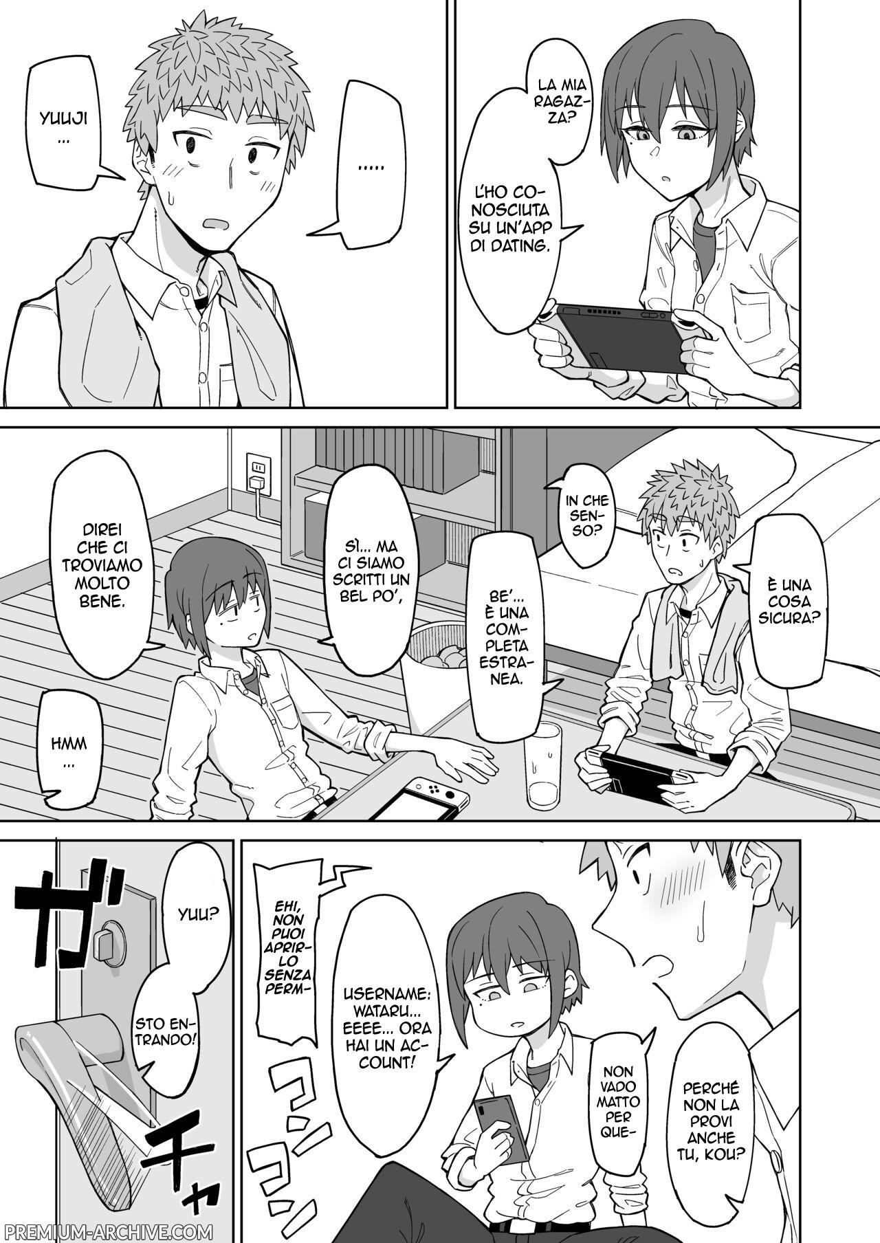 [DOGTAG (Akutenkou)] Hatsukoi no Hito wa, Tomodachi no Mama. | La mamma del mio amico è il mio primo amore [Italian] [Digital] image number 2