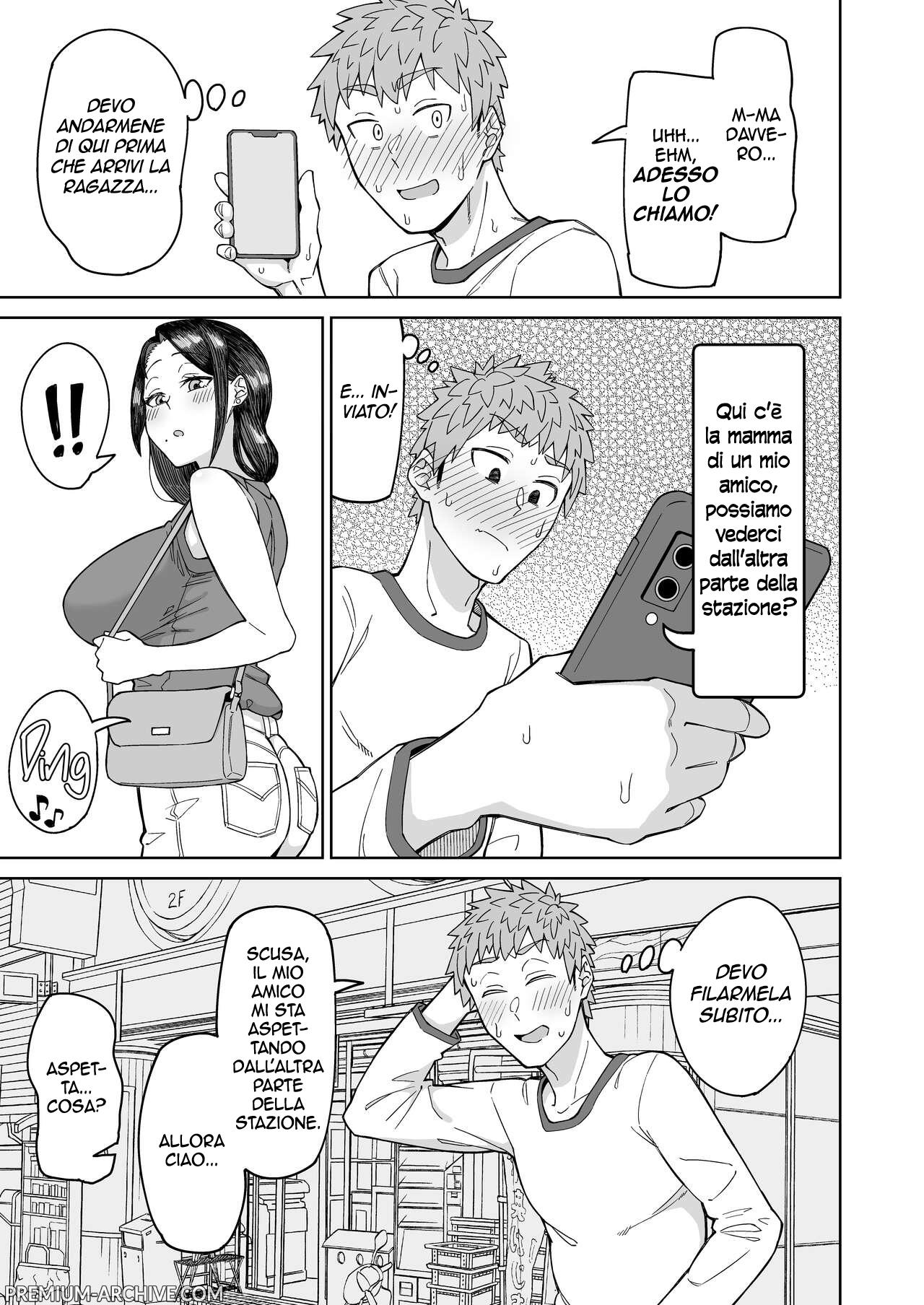 [DOGTAG (Akutenkou)] Hatsukoi no Hito wa, Tomodachi no Mama. | La mamma del mio amico è il mio primo amore [Italian] [Digital] image number 6