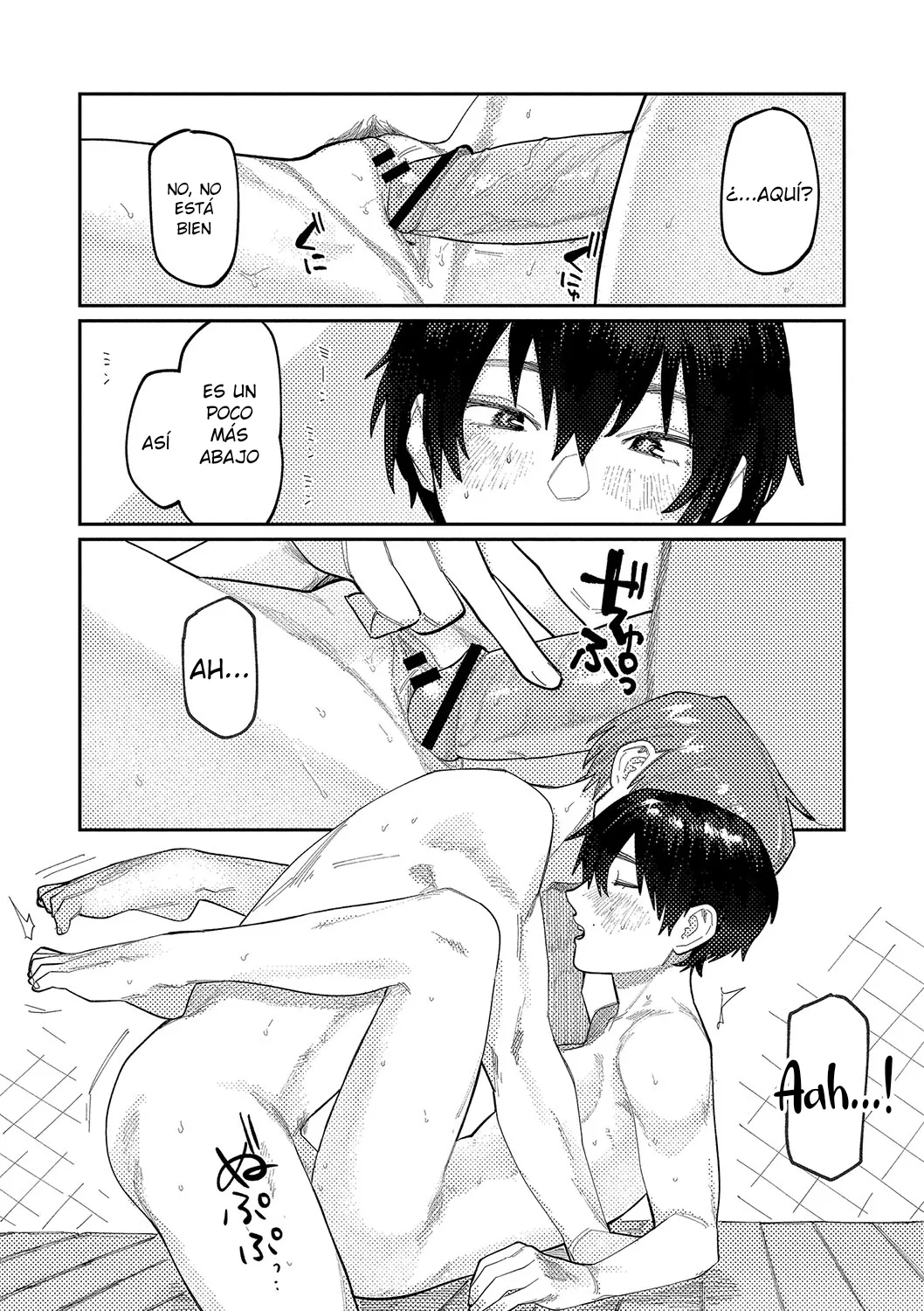 [Higeta] Reverb (Oyasumi, Teen - Good Night, Goodbye) | (Buenas Noches, Adolescente - Buenas Noches, Adiós) [Spanish] [Shudjak - Berpy] 画像番号 22