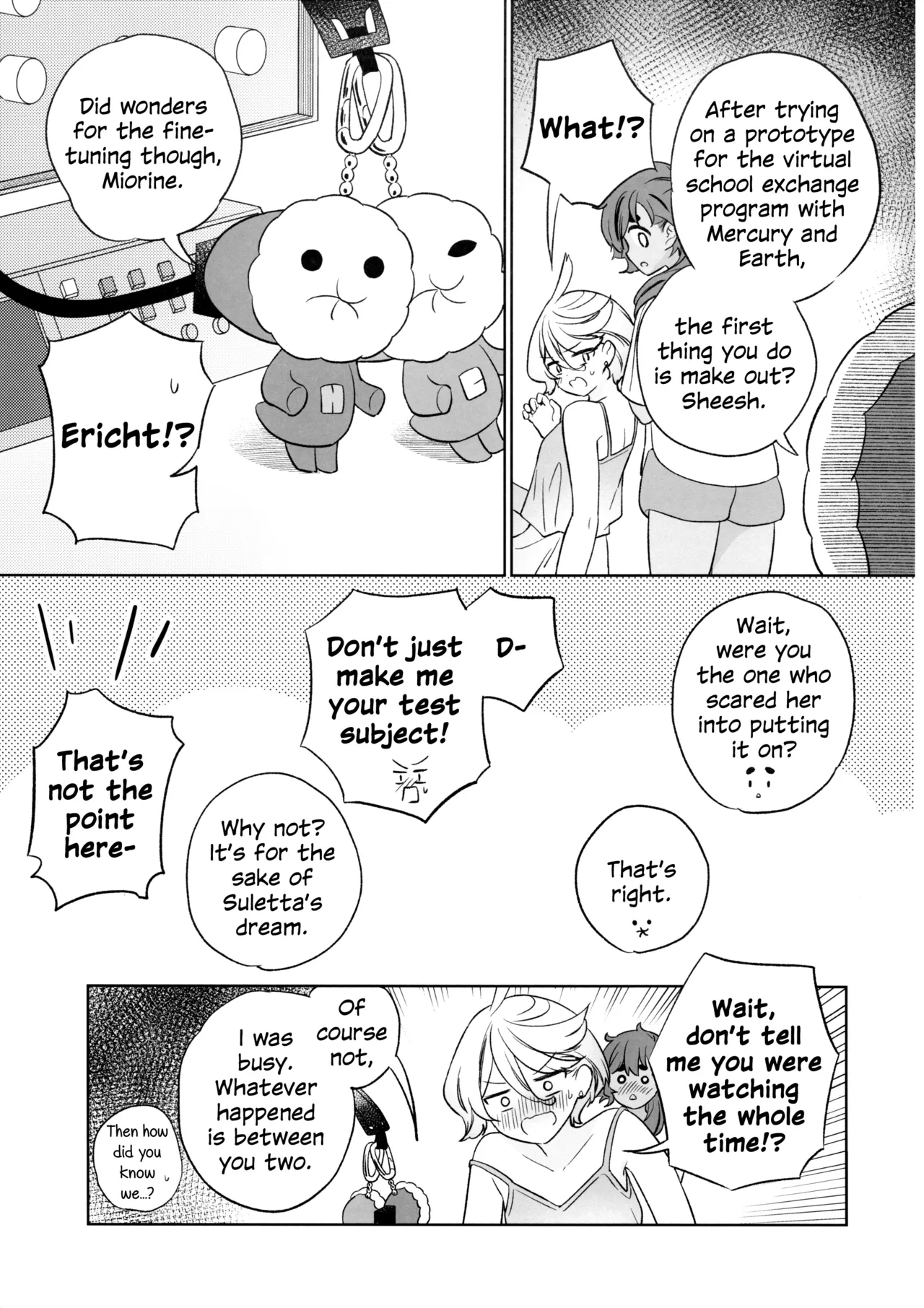 (C103) [Gutsutoma (Tachi)] Greenhouse Nostalgia (Mobile Suit Gundam: The Witch from Mercury) [English] 图片编号 28