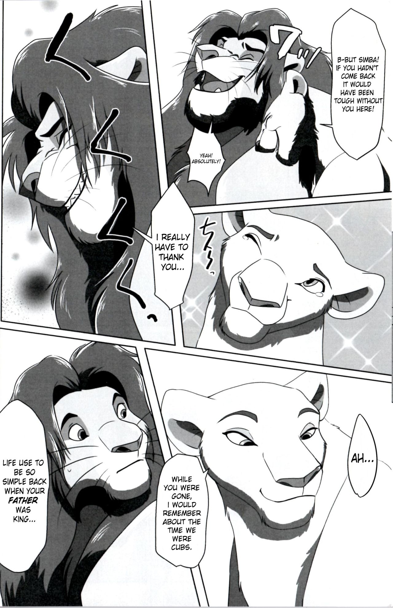 (Kansai! Kemoket 8) [Tategami 5tyoume (Sasamaru)] Anata o Papa ni Shite Ageru | I’ll Give You A Child (The Lion King) [English] [ILoveJudyHopps] [Decensored] 5eme image