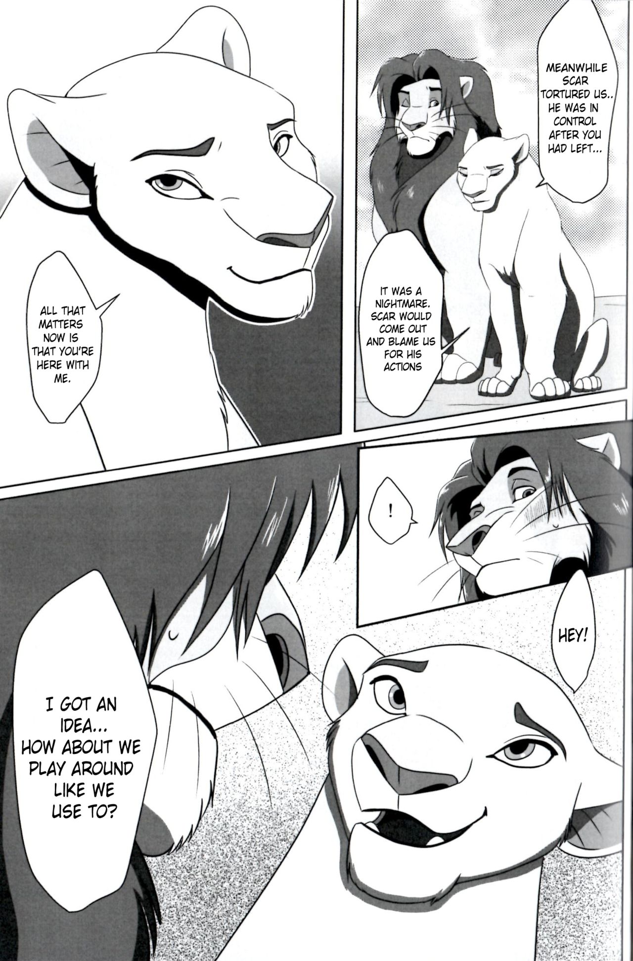 (Kansai! Kemoket 8) [Tategami 5tyoume (Sasamaru)] Anata o Papa ni Shite Ageru | I’ll Give You A Child (The Lion King) [English] [ILoveJudyHopps] [Decensored] 7eme image
