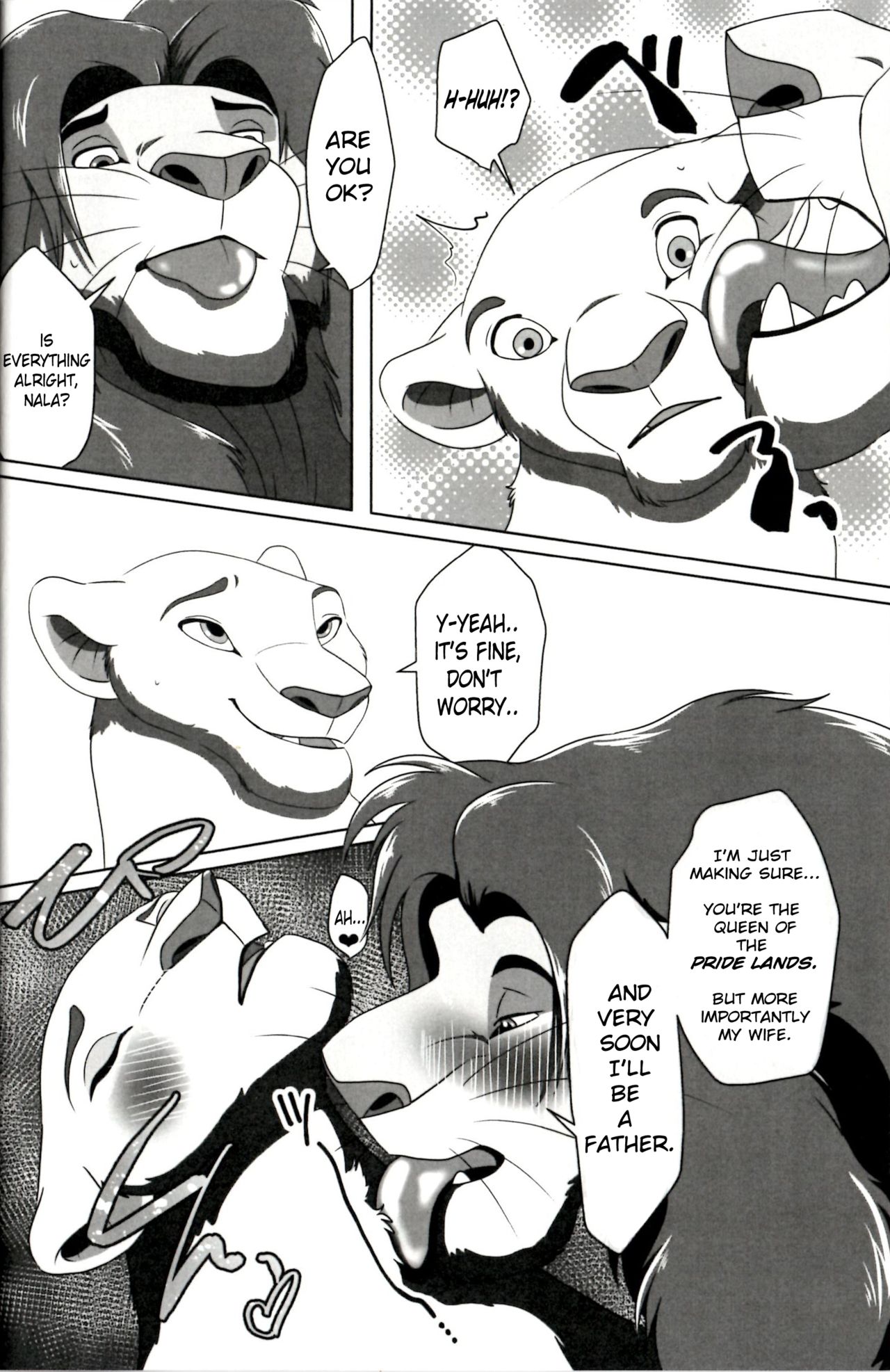 (Kansai! Kemoket 8) [Tategami 5tyoume (Sasamaru)] Anata o Papa ni Shite Ageru | I’ll Give You A Child (The Lion King) [English] [ILoveJudyHopps] [Decensored] 24eme image