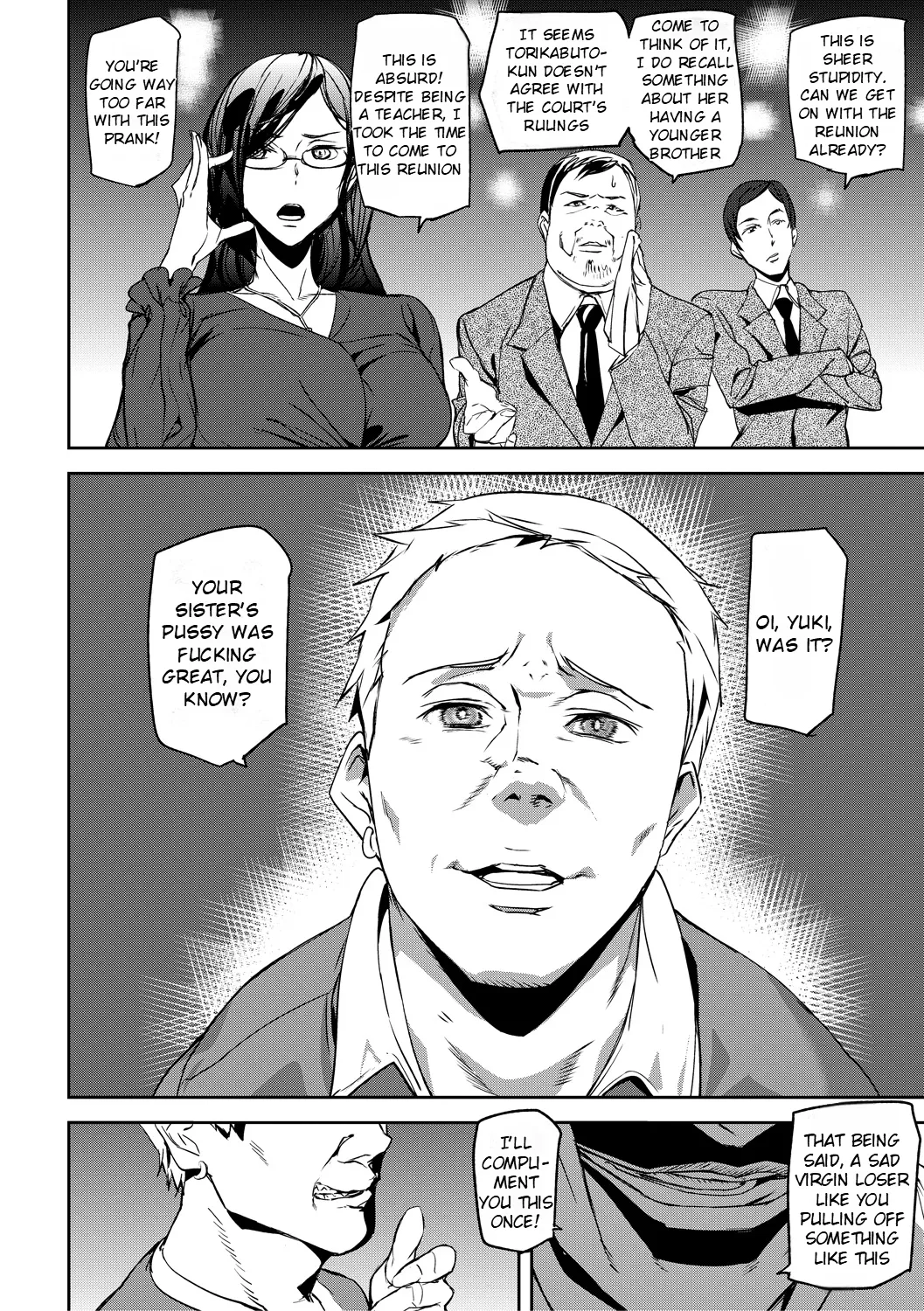 [Ashiomi Masato] Kioku Ryoujoku | Memory Insult Ch. 2 [Rei Scans] image number 7