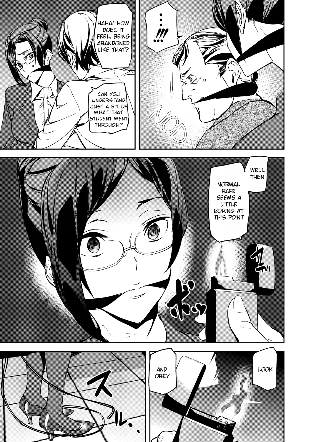 [Ashiomi Masato] Kioku Ryoujoku | Memory Insult Ch. 2 [Rei Scans] image number 16