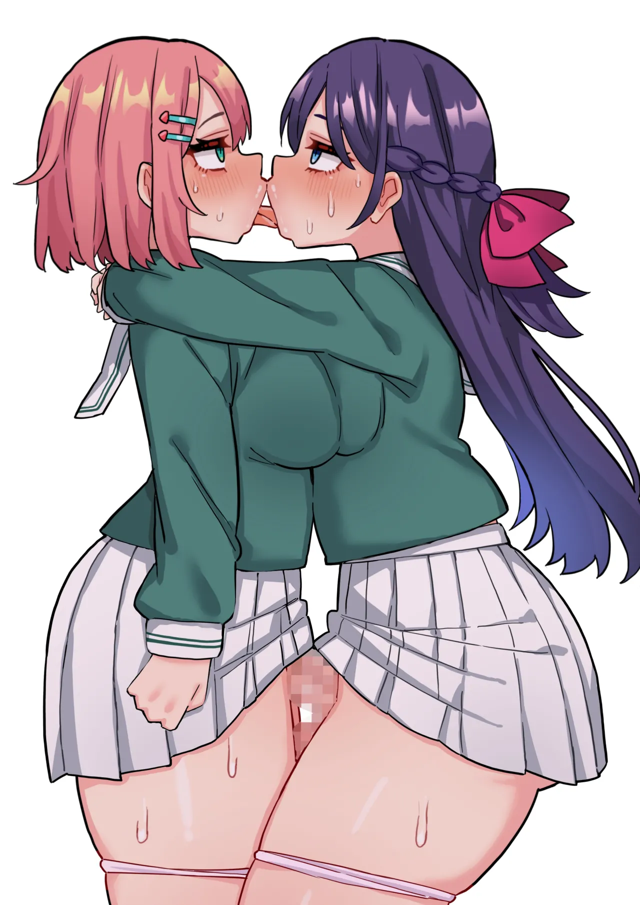 [Hotaru] Seiso Junai Yuri Couple ni Chinpo Haete Owaru Hanashi [Chinese] [廉价汉化组] 图片编号 4