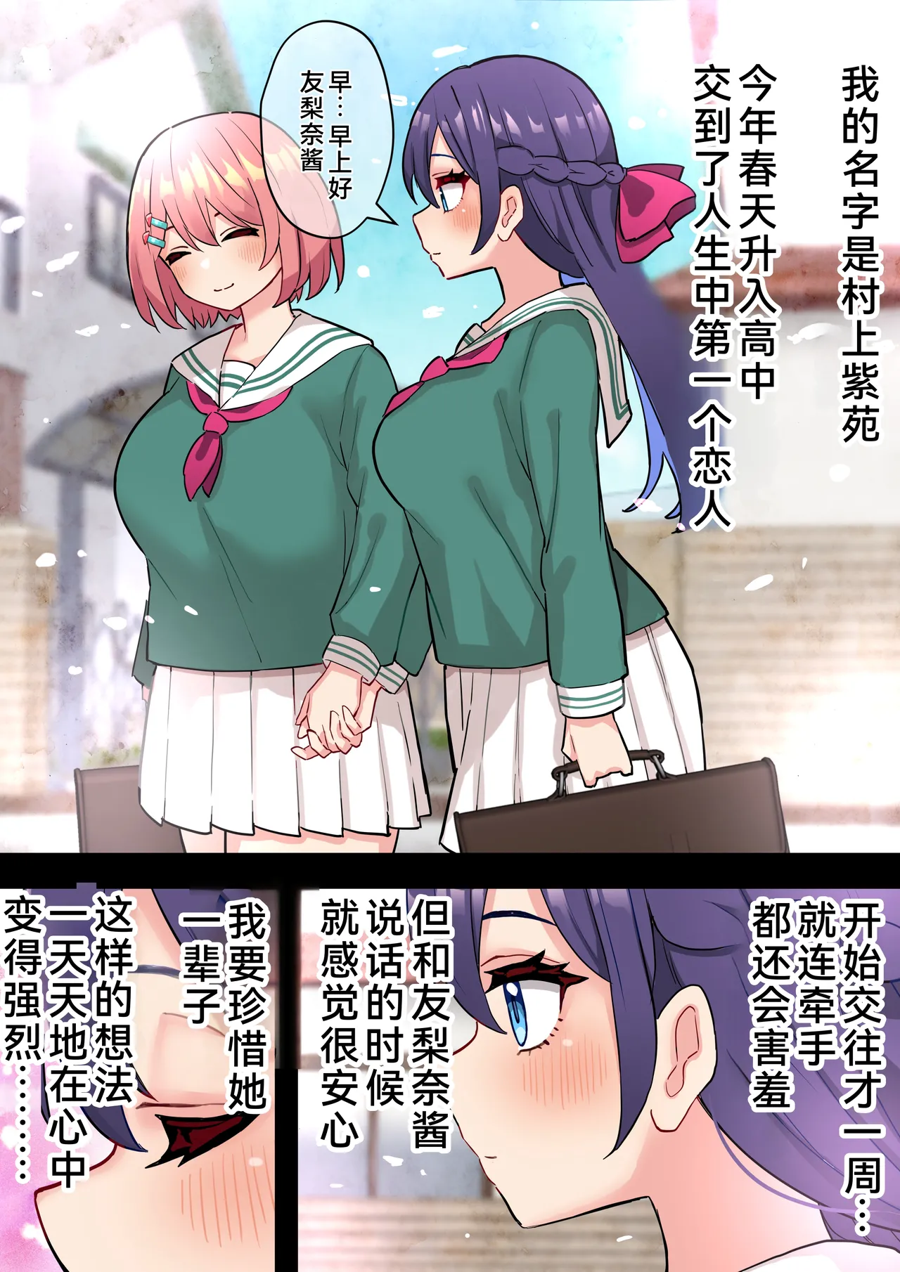 [Hotaru] Seiso Junai Yuri Couple ni Chinpo Haete Owaru Hanashi [Chinese] [廉价汉化组] 图片编号 6