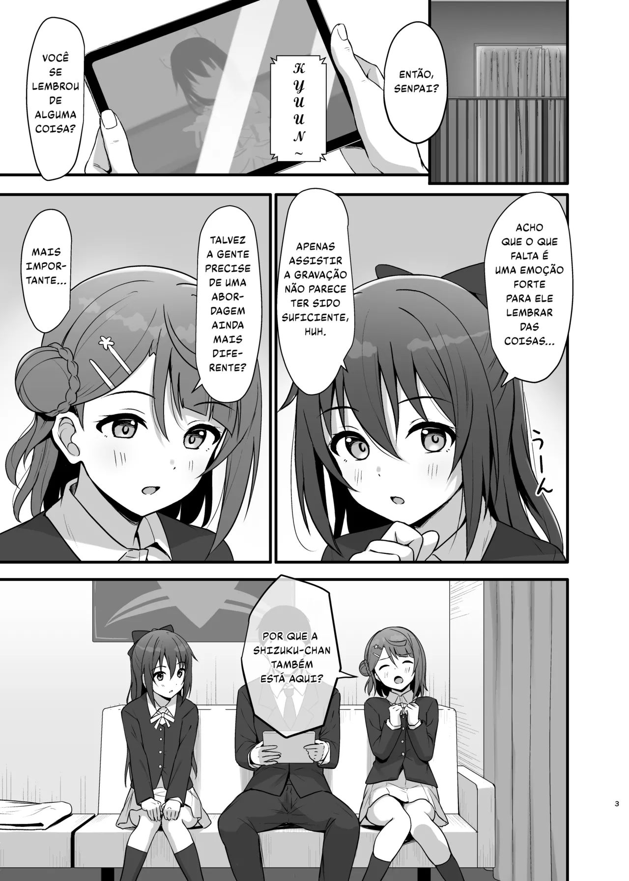 [Toyasuaina (Toyasu Aina)] Watashi no Osananajimi / Senpai ga Kioku Soushitsu ni!? Kieta Tokimeki o Torimodose!! (Love Live! Nijigasaki High School Idol Club) [Portuguese-BR] [Rasoburi] [Digital] 画像番号 2