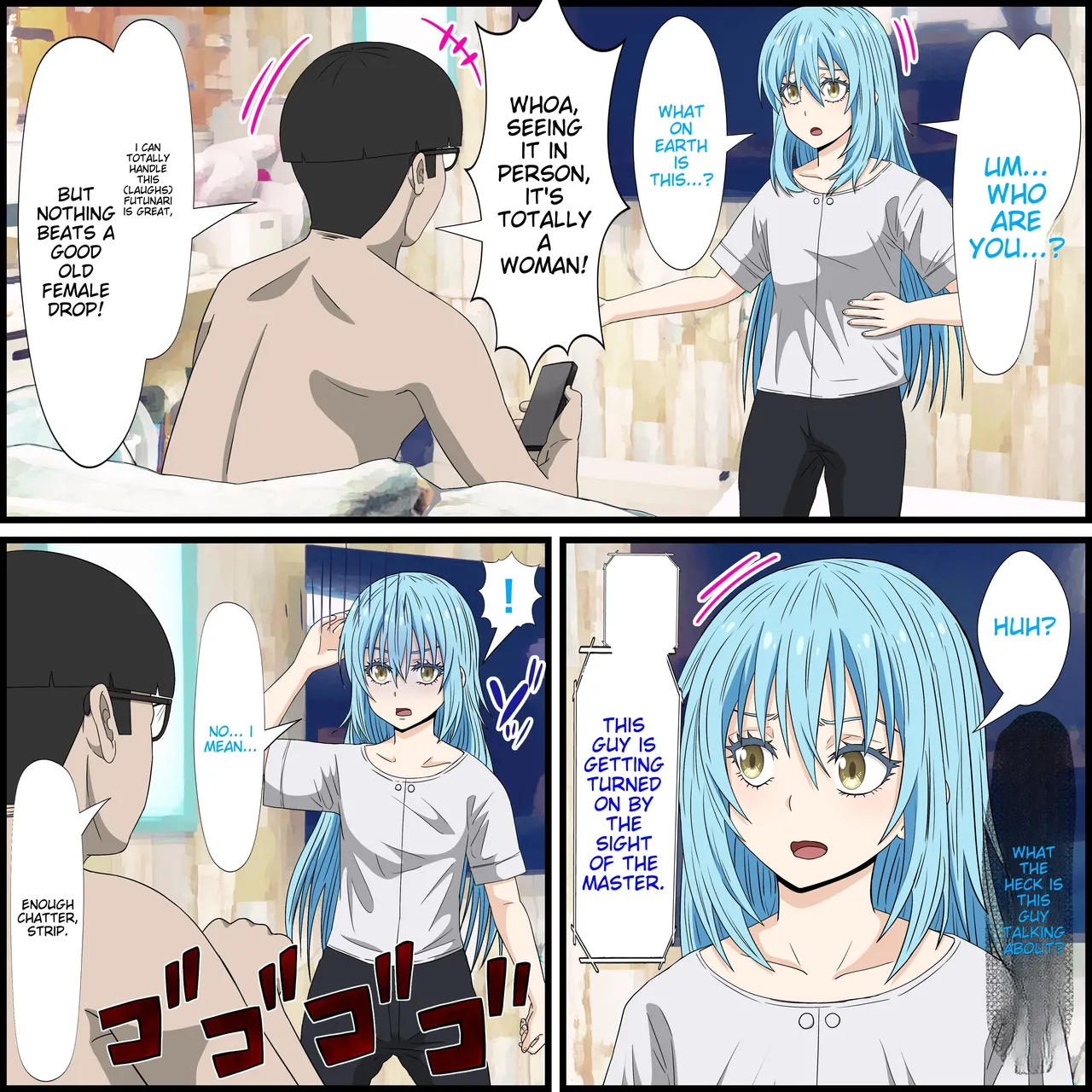 [Banana Style] Anime Chara to Sex Dekiru Appli 16, Rimuru Shoukan Hen (Tensei Shitara Slime datta Ken) [English][MTL] 图片编号 4