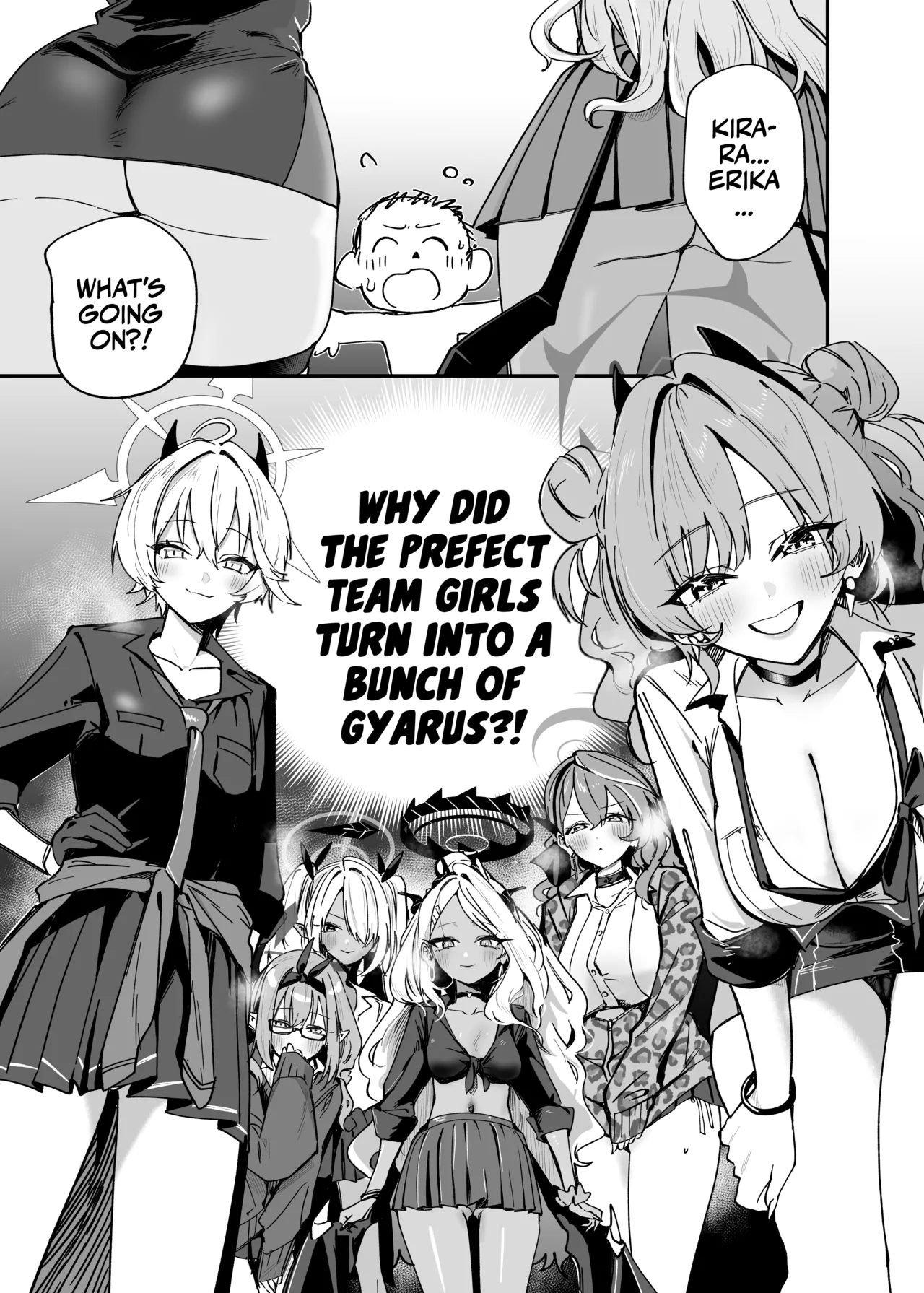 [Space Crayon (Hisany) Hina ga Ecchi na Gal ni Nacchatta!? | Hina is a Hot Gyaru Now?! + c105 Omake Gal Mama Botehara Sex Jijou (Blue Archive) [English] [Team Rabu2] [Digital] 画像番号 2