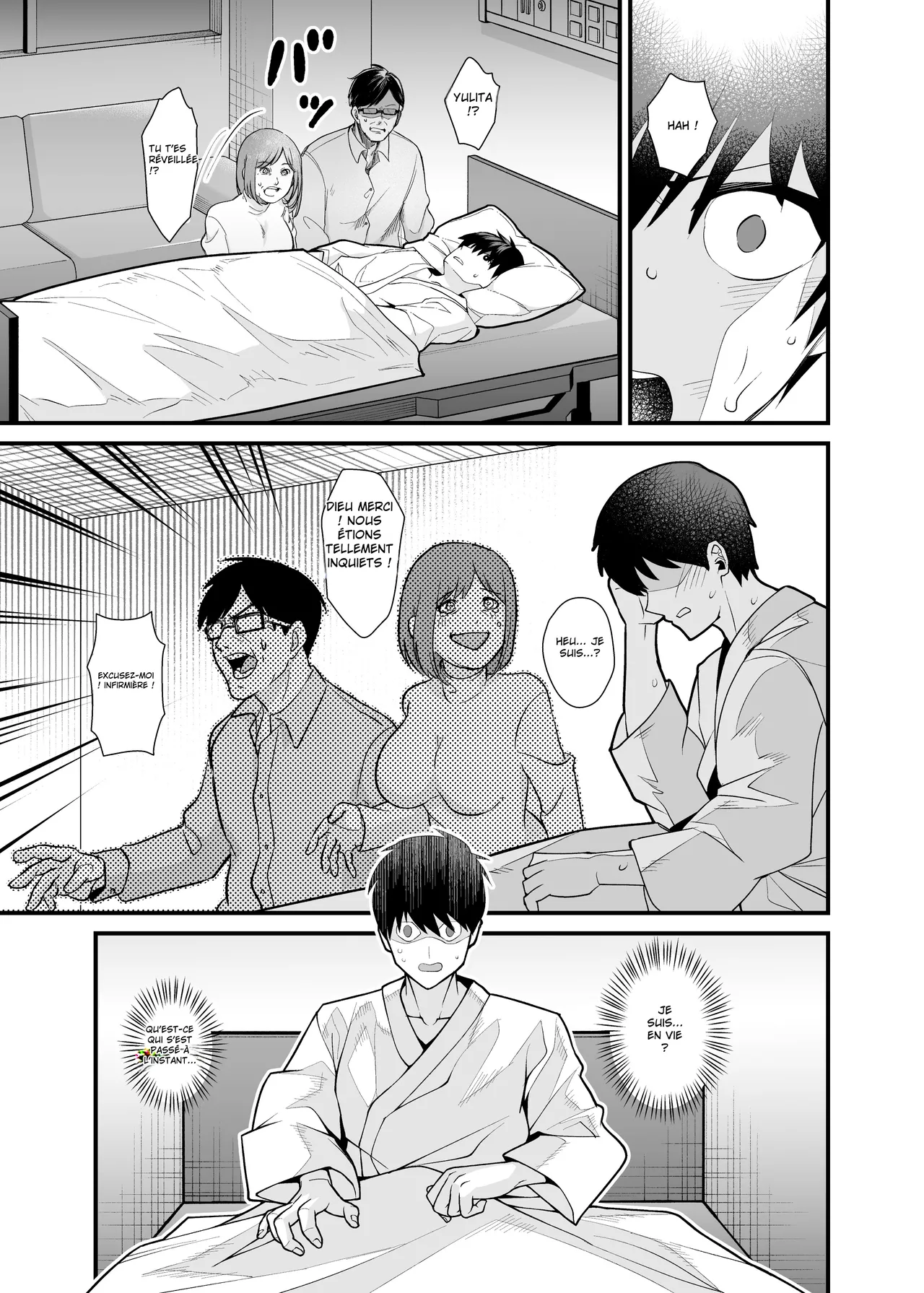 [Hyoui Lover (Toubaru Rairu)] Ano Ko no Karada wo Hyoui de Getto! ~Yuurei kara Osowaru Onna Asobi~ [French] [TheFrogManScans] image number 22