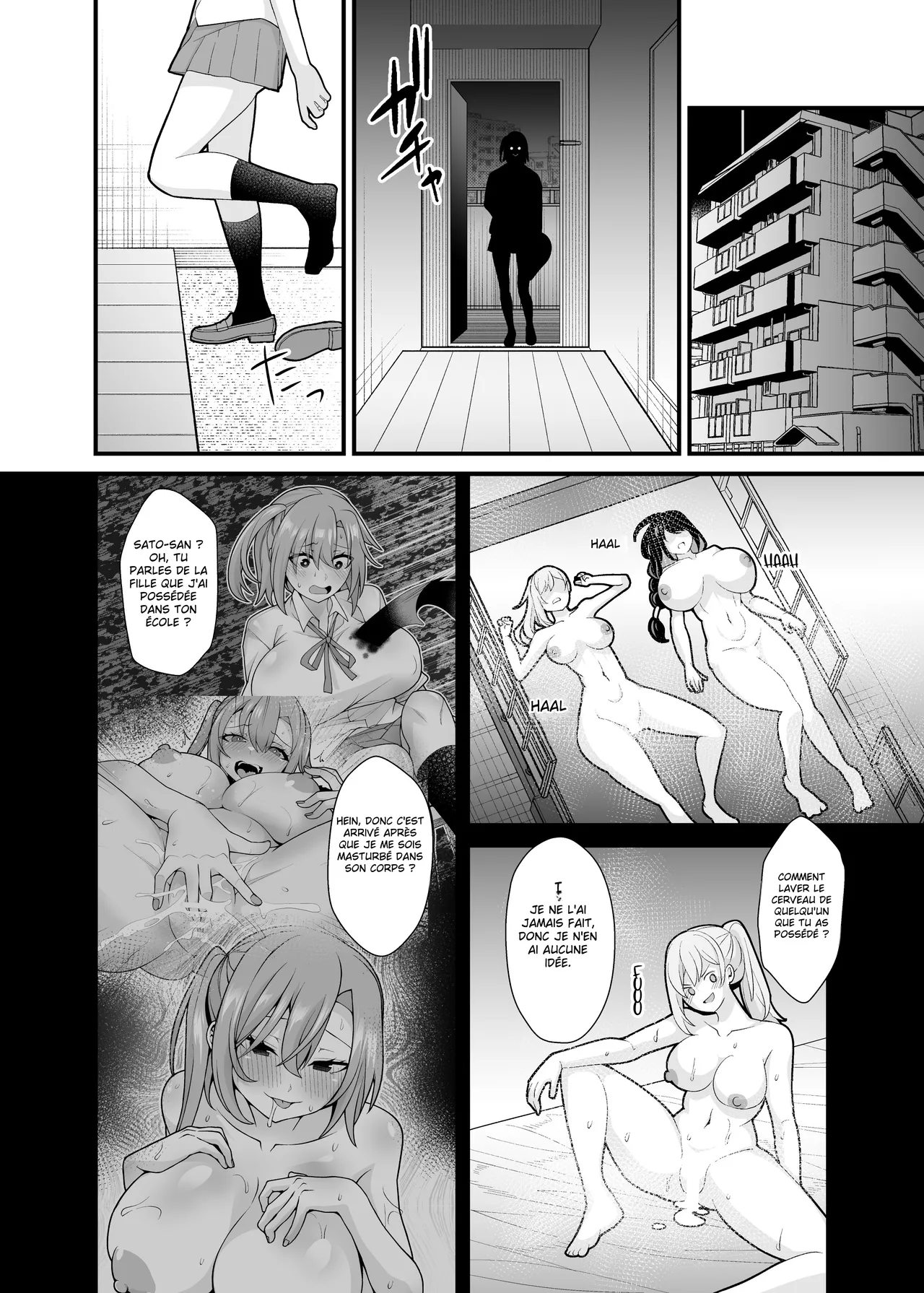 [Hyoui Lover (Toubaru Rairu)] Ano Ko no Karada wo Hyoui de Getto! ~Yuurei kara Osowaru Onna Asobi~ [French] [TheFrogManScans] image number 53