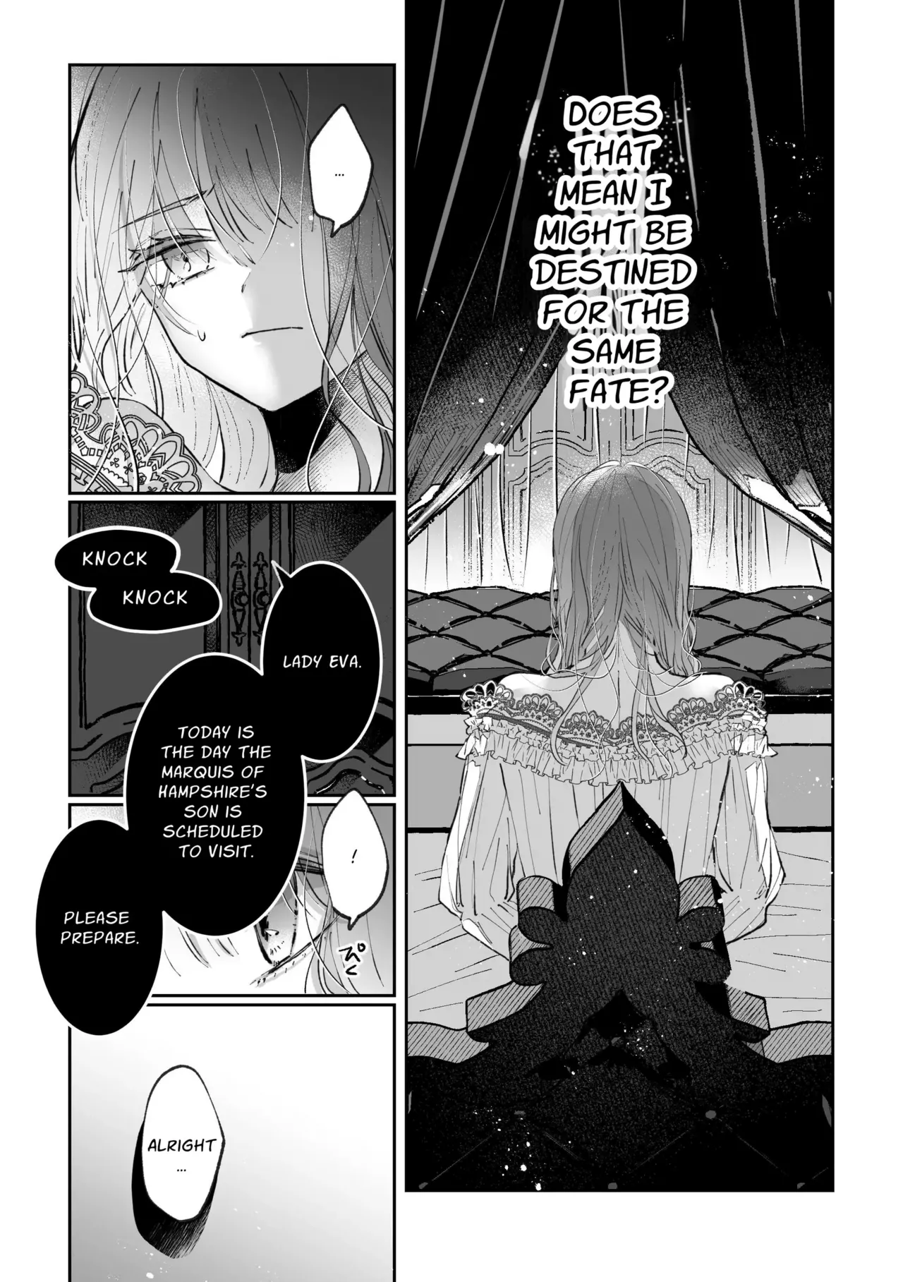 [Kirakira no hi (Kutsu)] Zense o Omoidashita Akuyaku Reijō wa Fianse no to ai ni Tsukamatta｜The Villainess Who Recalled Her Past Life Was Caught in the Obsessive Love of Her Fiancé [English] imagen número 20