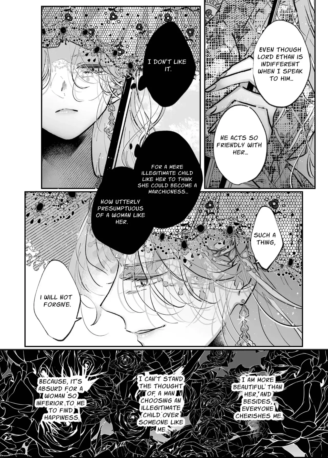 [Kirakira no hi (Kutsu)] Zense o Omoidashita Akuyaku Reijō wa Fianse no to ai ni Tsukamatta｜The Villainess Who Recalled Her Past Life Was Caught in the Obsessive Love of Her Fiancé [English] imagen número 32