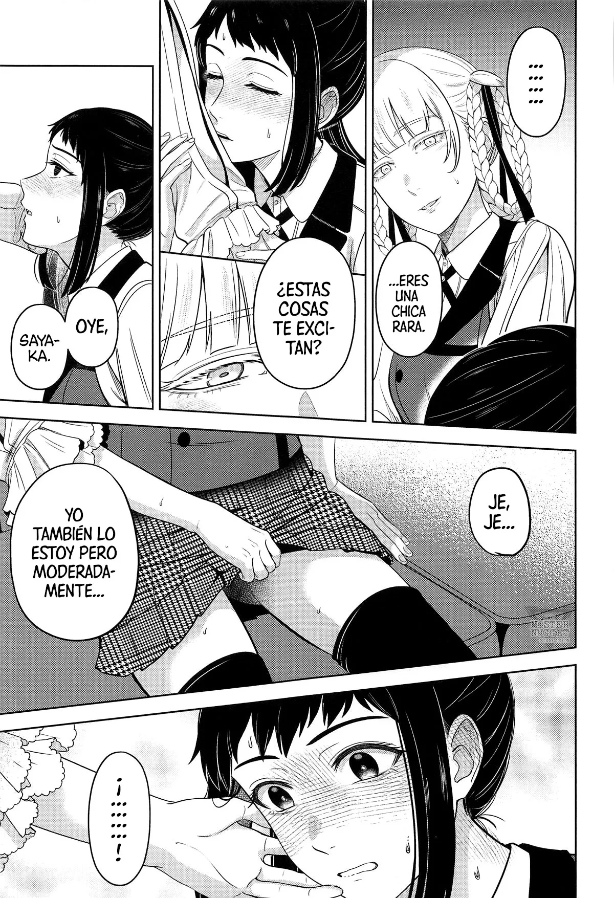 (C104) [mushiyaki!! (Mutekyuu)] FOCUS (Kakegurui) [Spanish] [Mister Nugget] image number 6