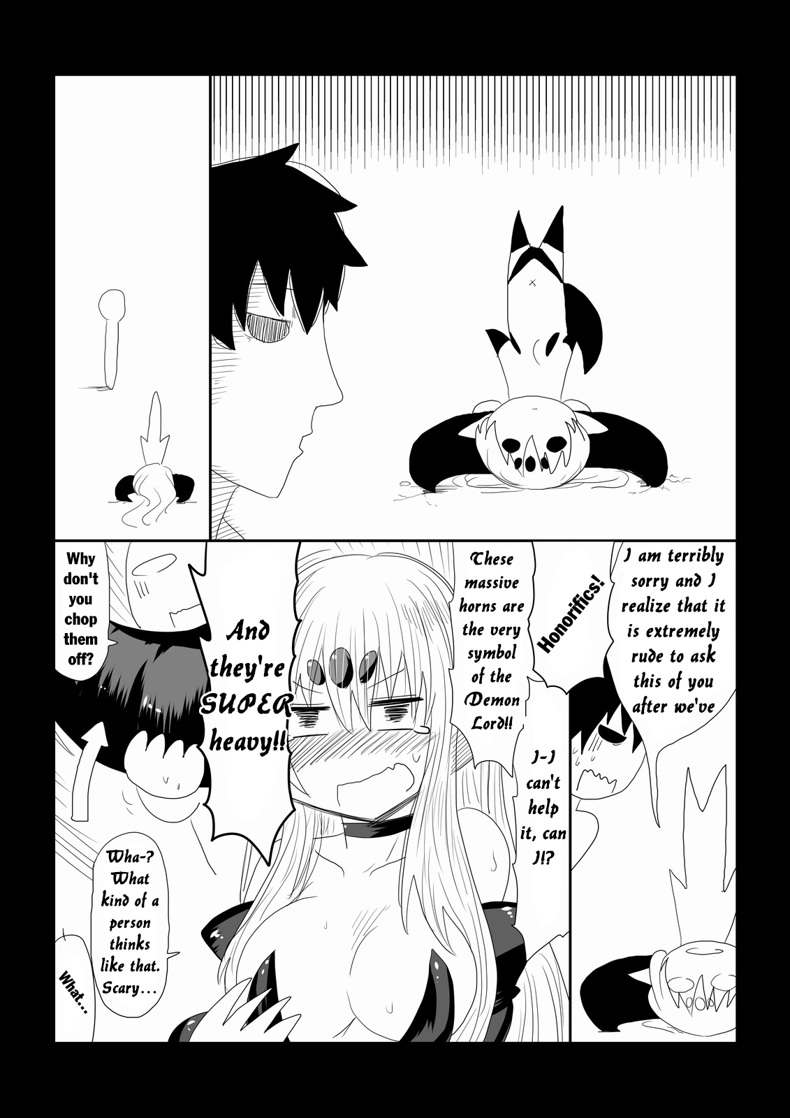 [Hroz] Maou-sama wa Atama ga Omoi. | The Demon Lord's Head is Heavy. [English] {jiyuunii} [Digital] 이미지 번호 2